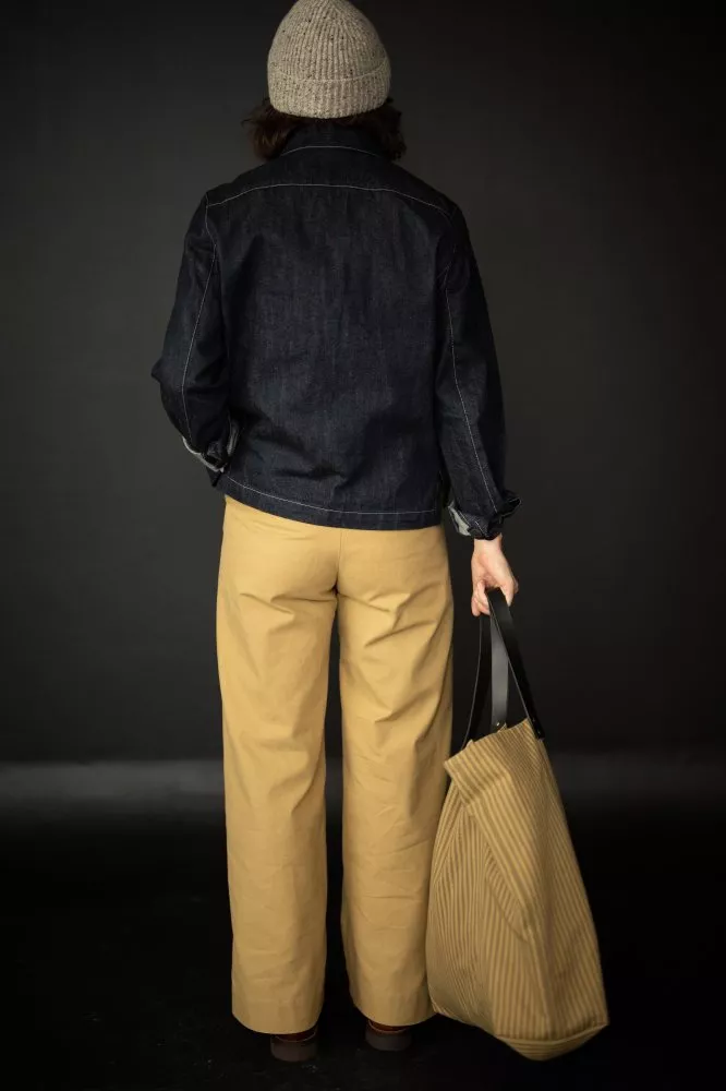 Merchant & Mills - Quinn Wide Leg Trousers - 18-28 - Image 11