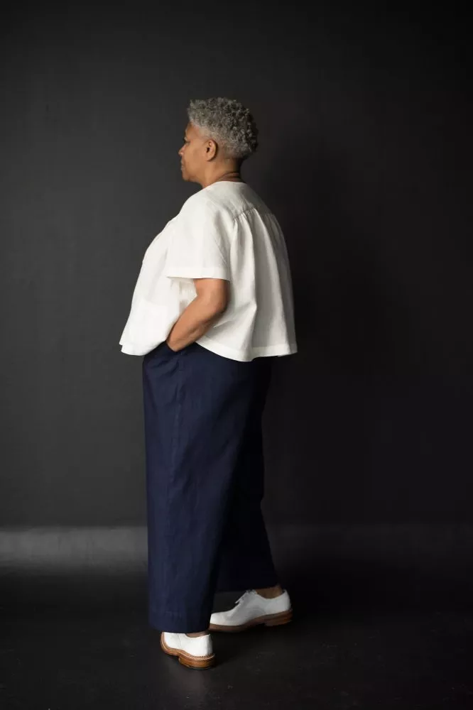Merchant & Mills - Quinn Wide Leg Trousers - 18-28 - Image 5