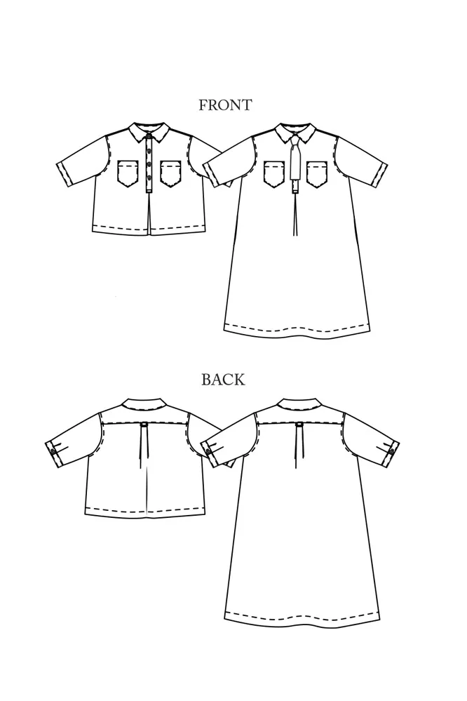 Merchant & Mills - Scout Shirt & Dress - 6-18 - Image 13