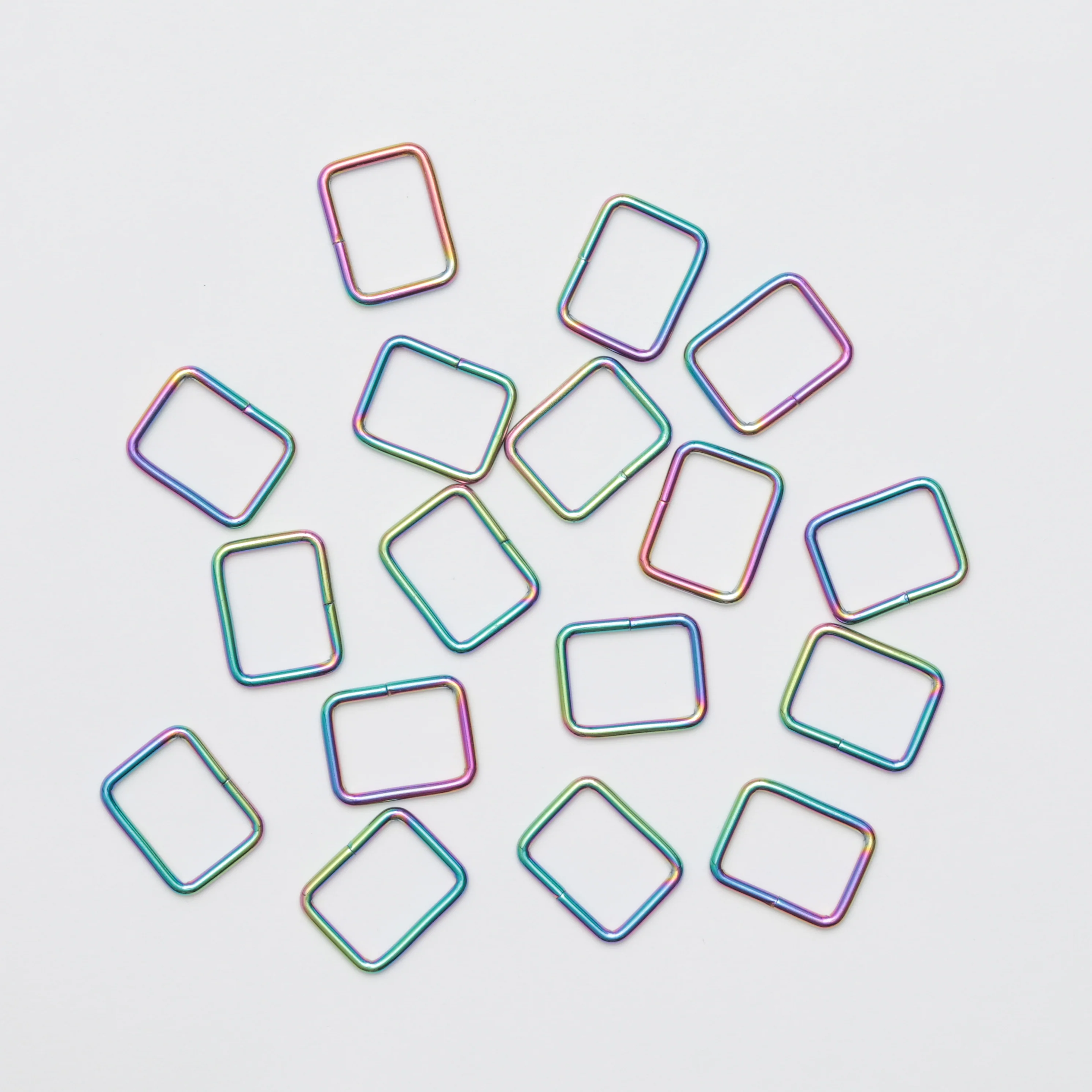Metal Rectangle Ring - 1" - Assorted - Image 3
