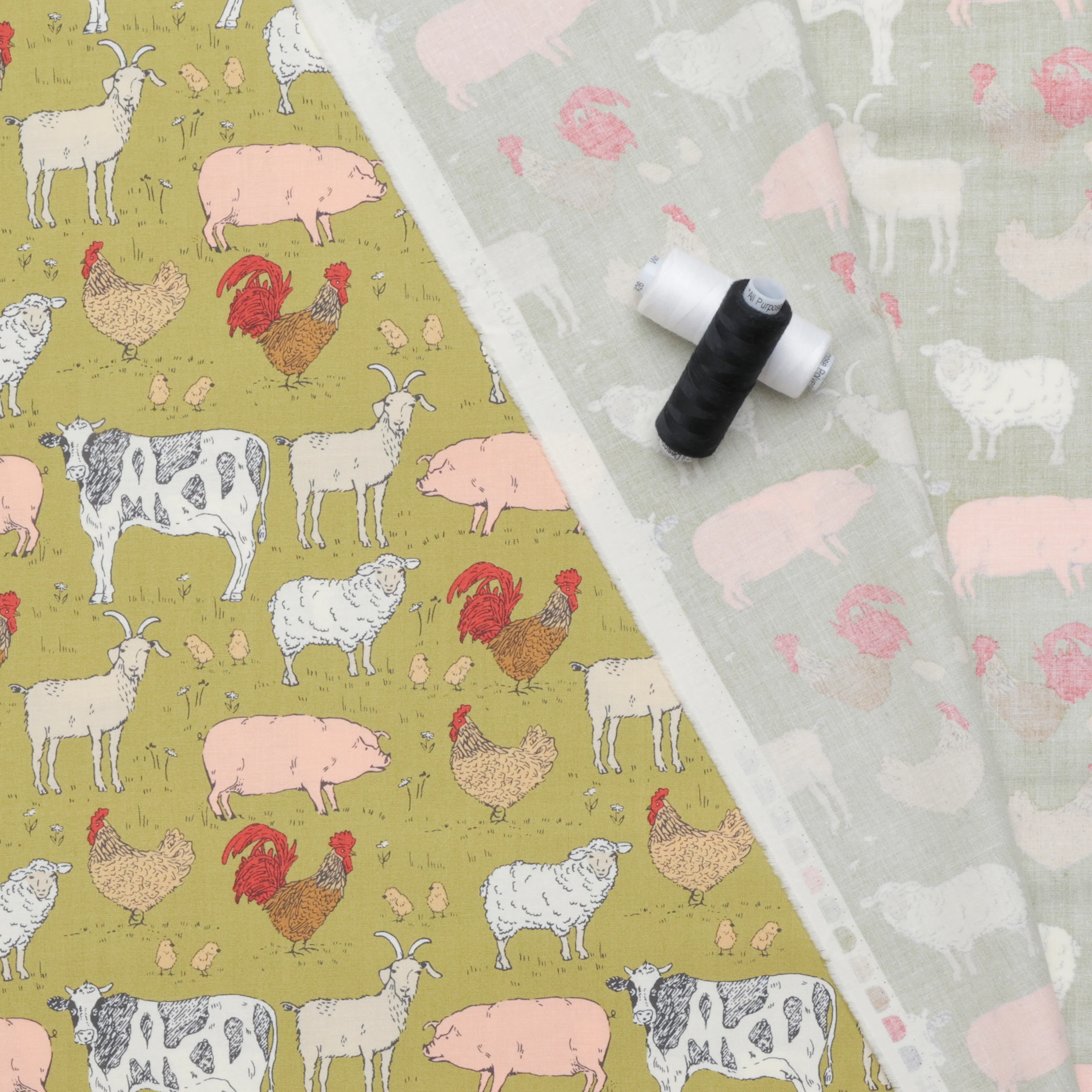 Moda - Cotton - Farmstead - Animal Farm - Meadow - Image 3