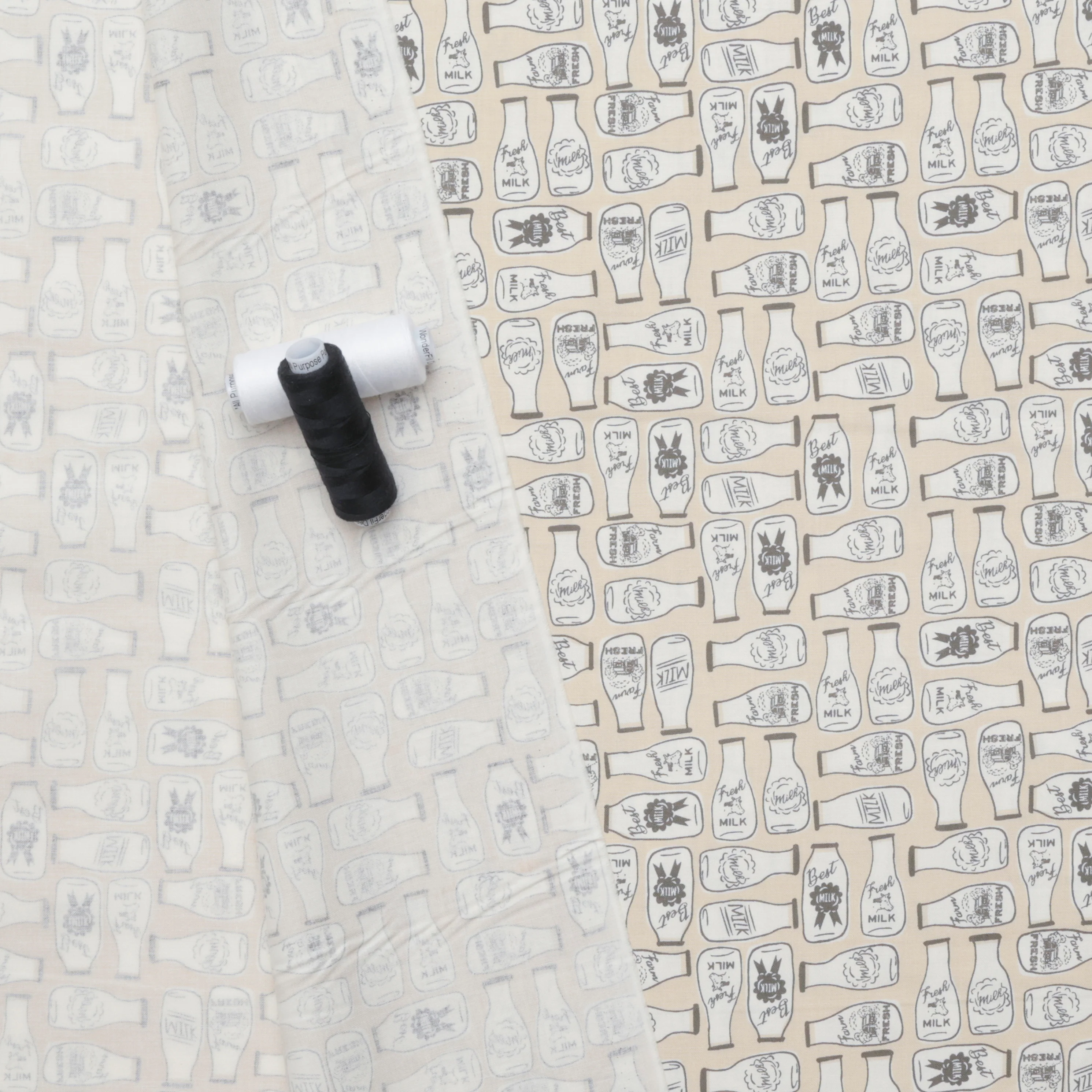 Moda - Cotton - Farmstead - Milk and More - Linen - Image 3