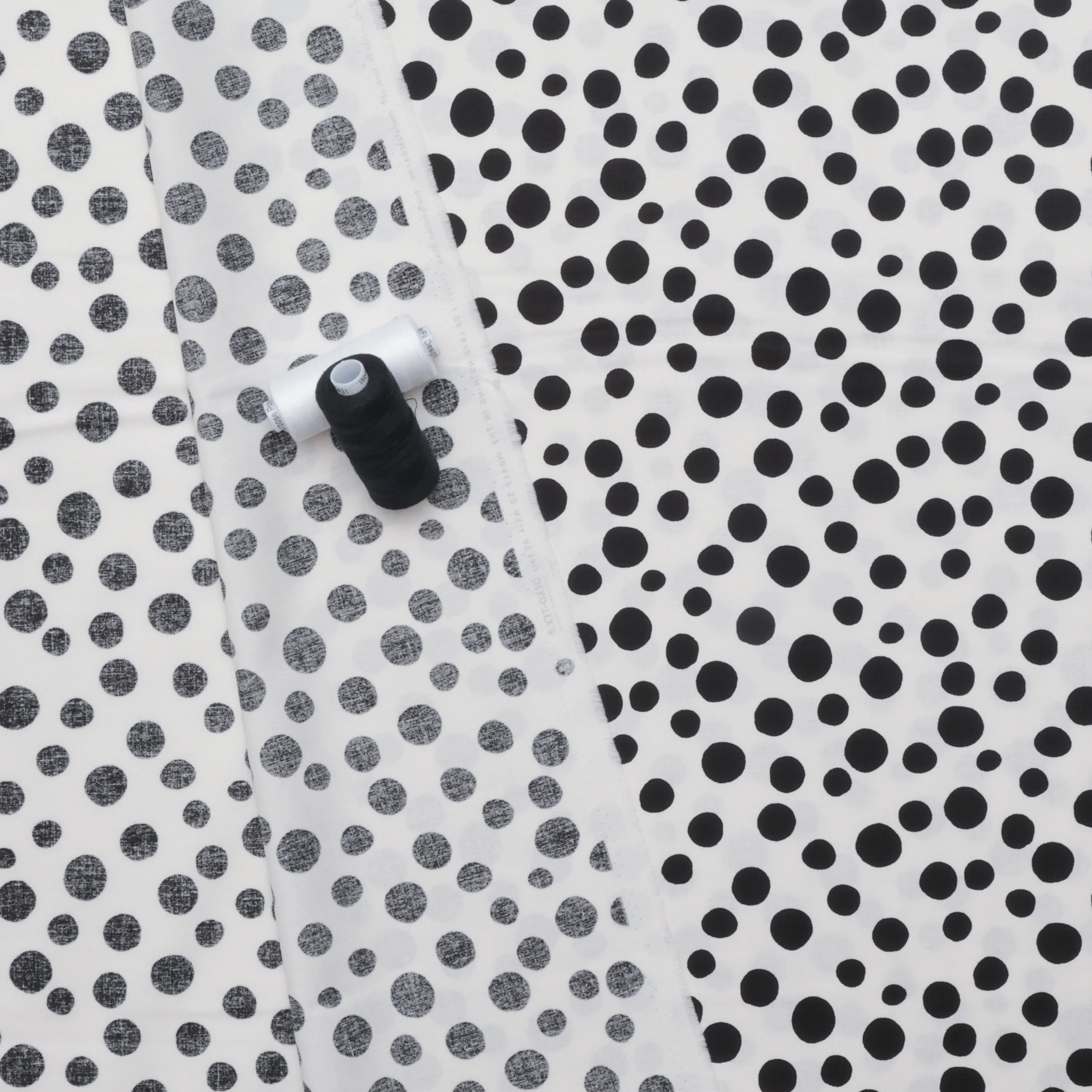 Moda - Cotton - Funny Valentine - Dots - Champagne - Image 3