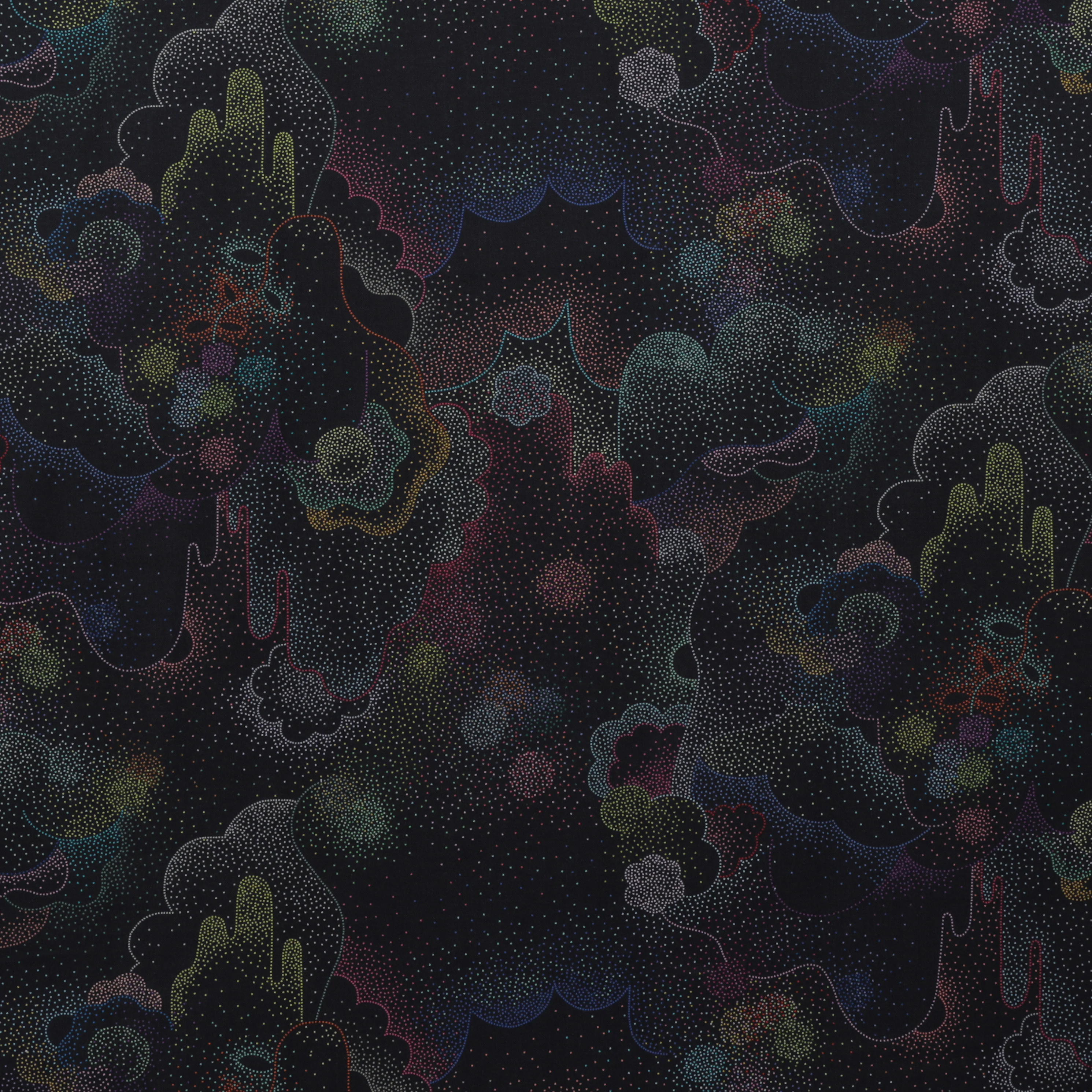 Moda - Cotton - Gradients Aura - Pointalism - Onyx - Image 2