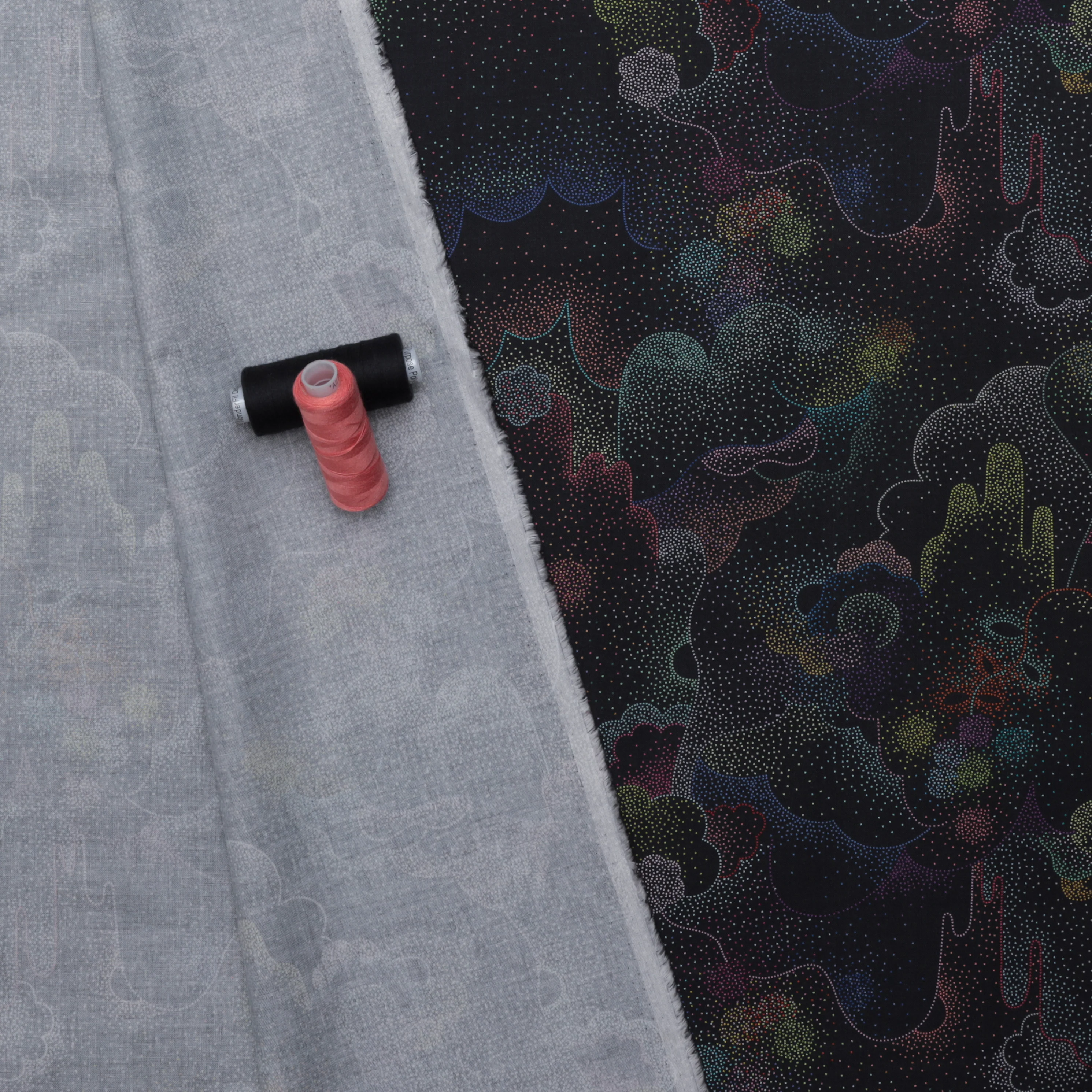 Moda - Cotton - Gradients Aura - Pointalism - Onyx - Image 3