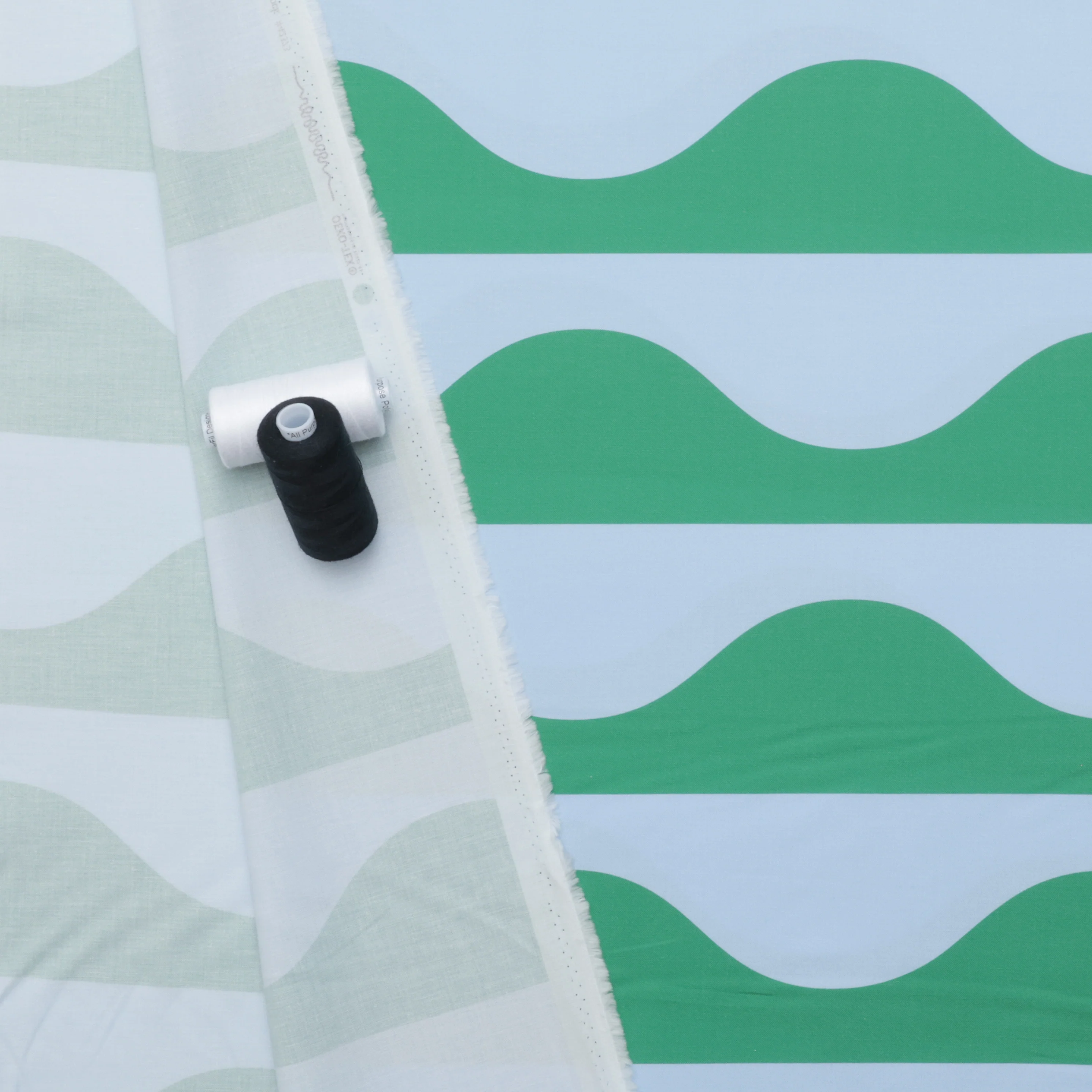Moda - Cotton - Groove - Wavy Geometrics - Horizon - Image 3