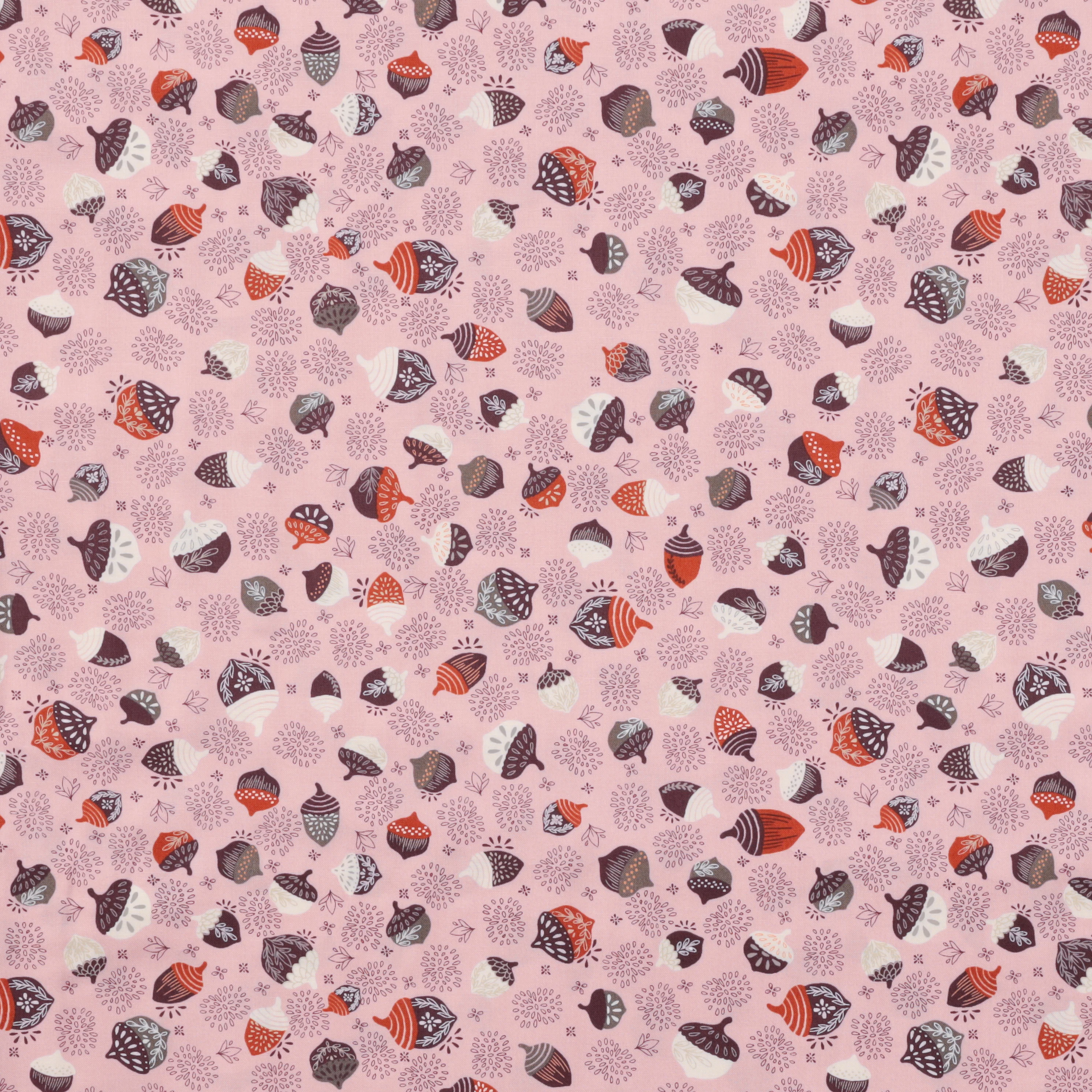 Moda - Cotton - Slow Stroll - Acorn Toss - Petal - Image 2