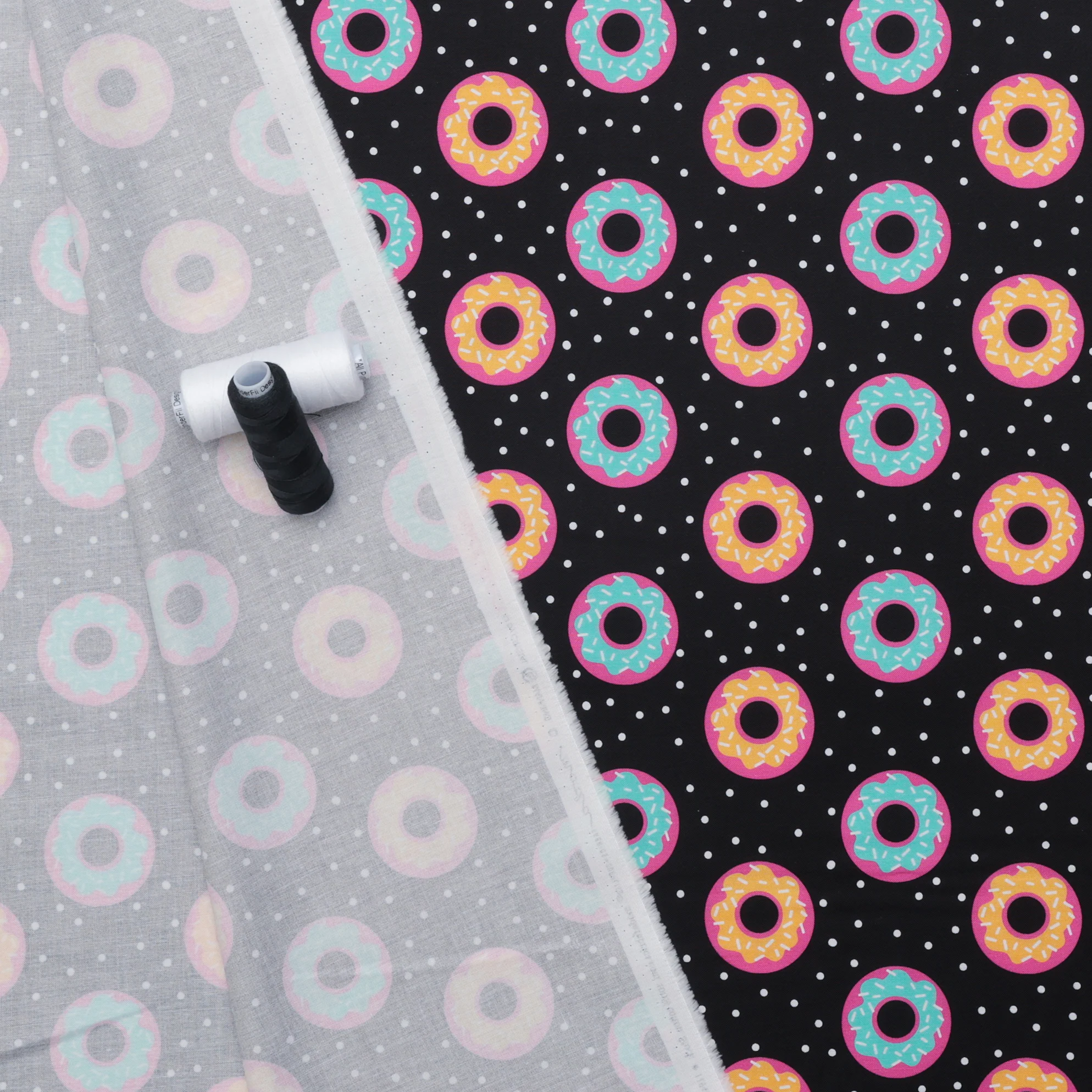 Moda - Cotton - Snack Shack - Donut Worry Be Happy - Midnight Snack - Image 3