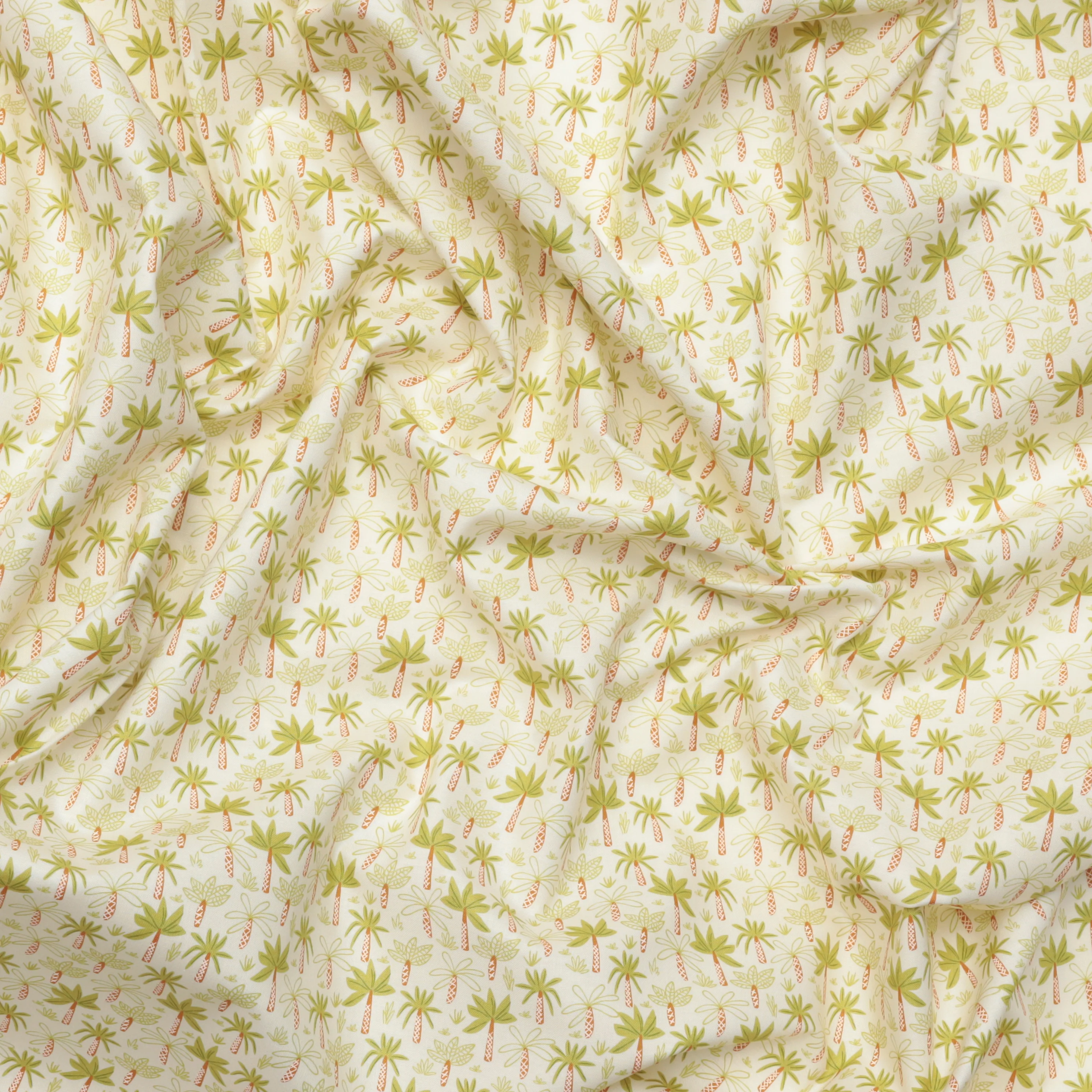 Moda - Cotton - Stomp Stomp Roar - Tropical Forest - Bone