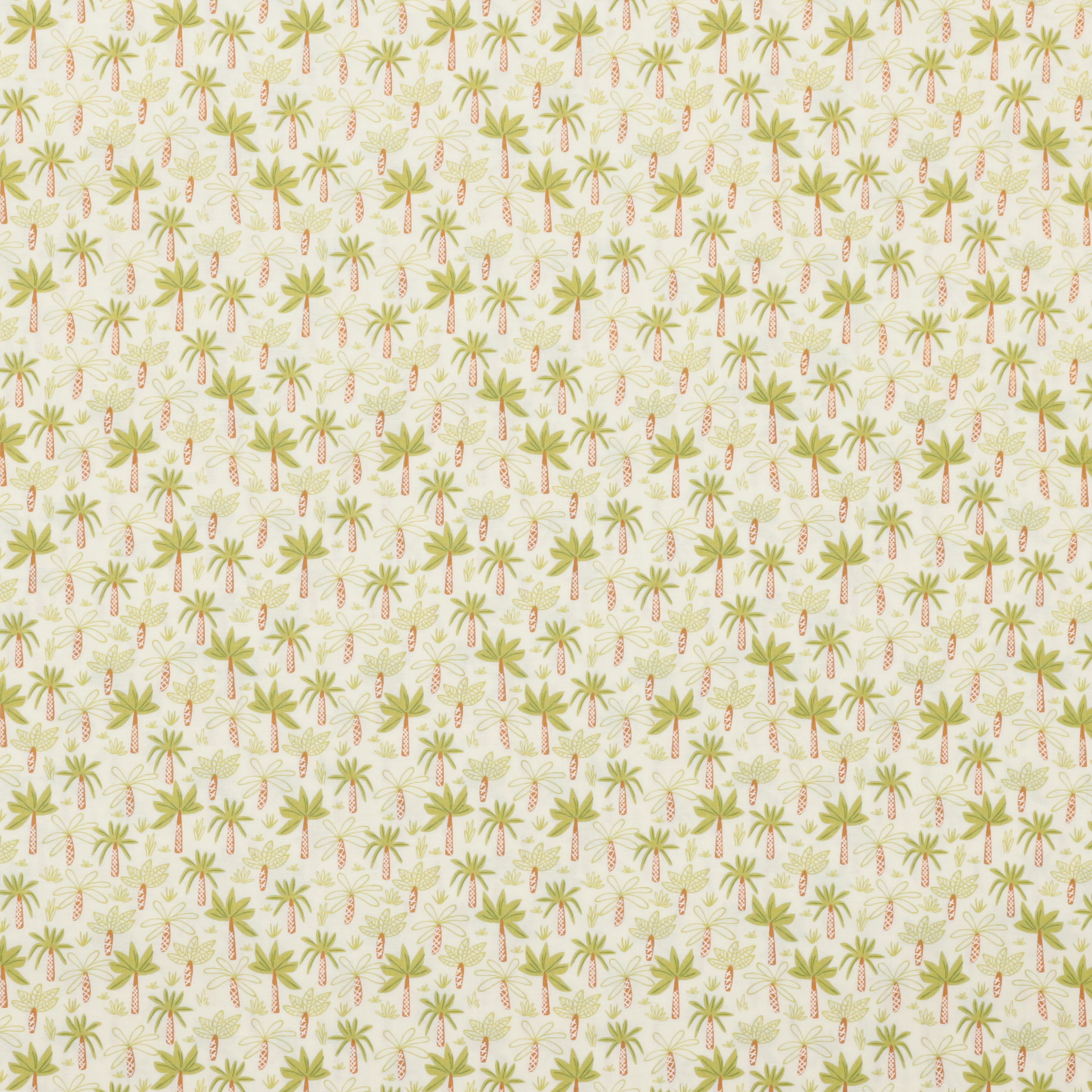 Moda - Cotton - Stomp Stomp Roar - Tropical Forest - Bone - Image 2