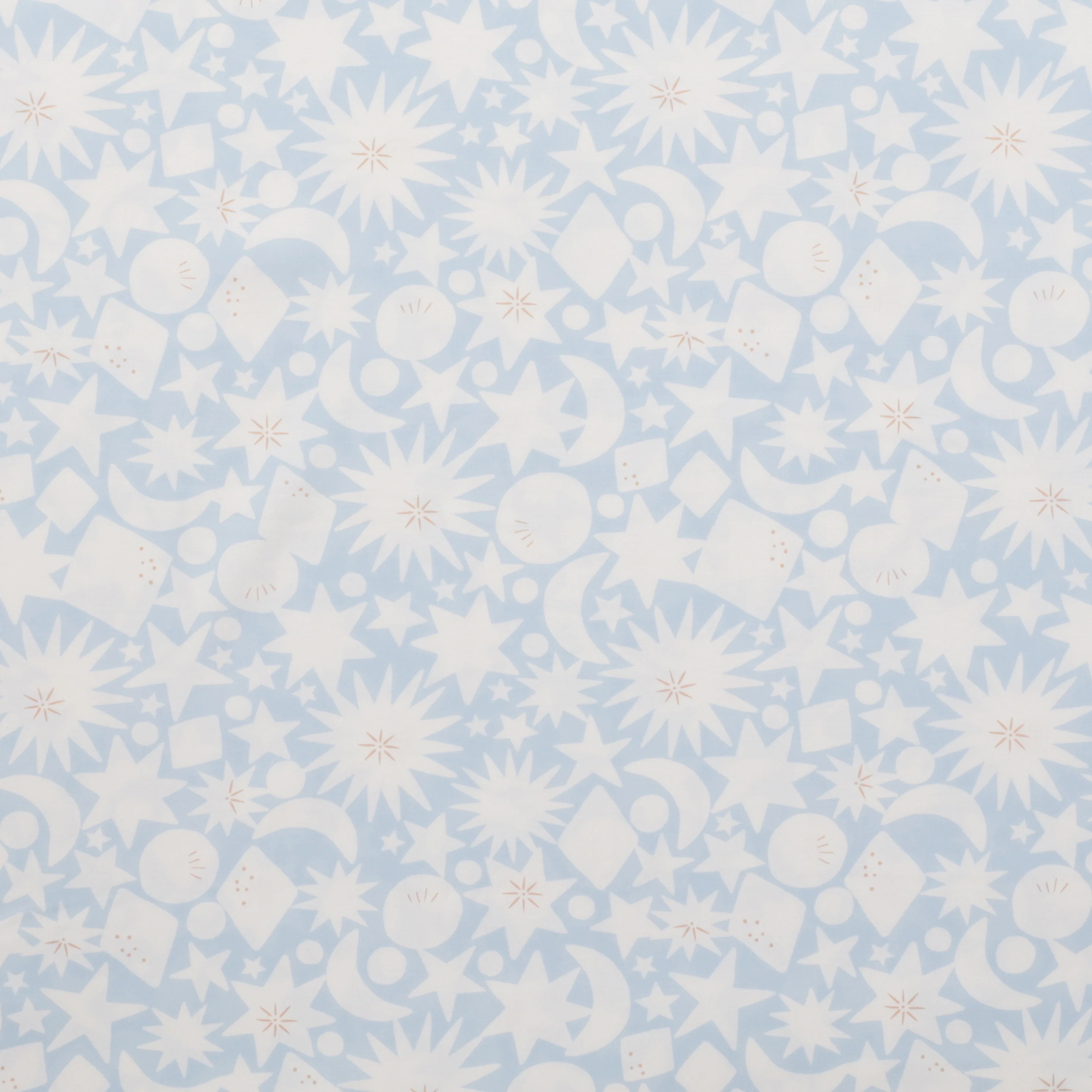 Moda - Cotton - To The Moon And Back - Starbursts -  Sky - Image 2