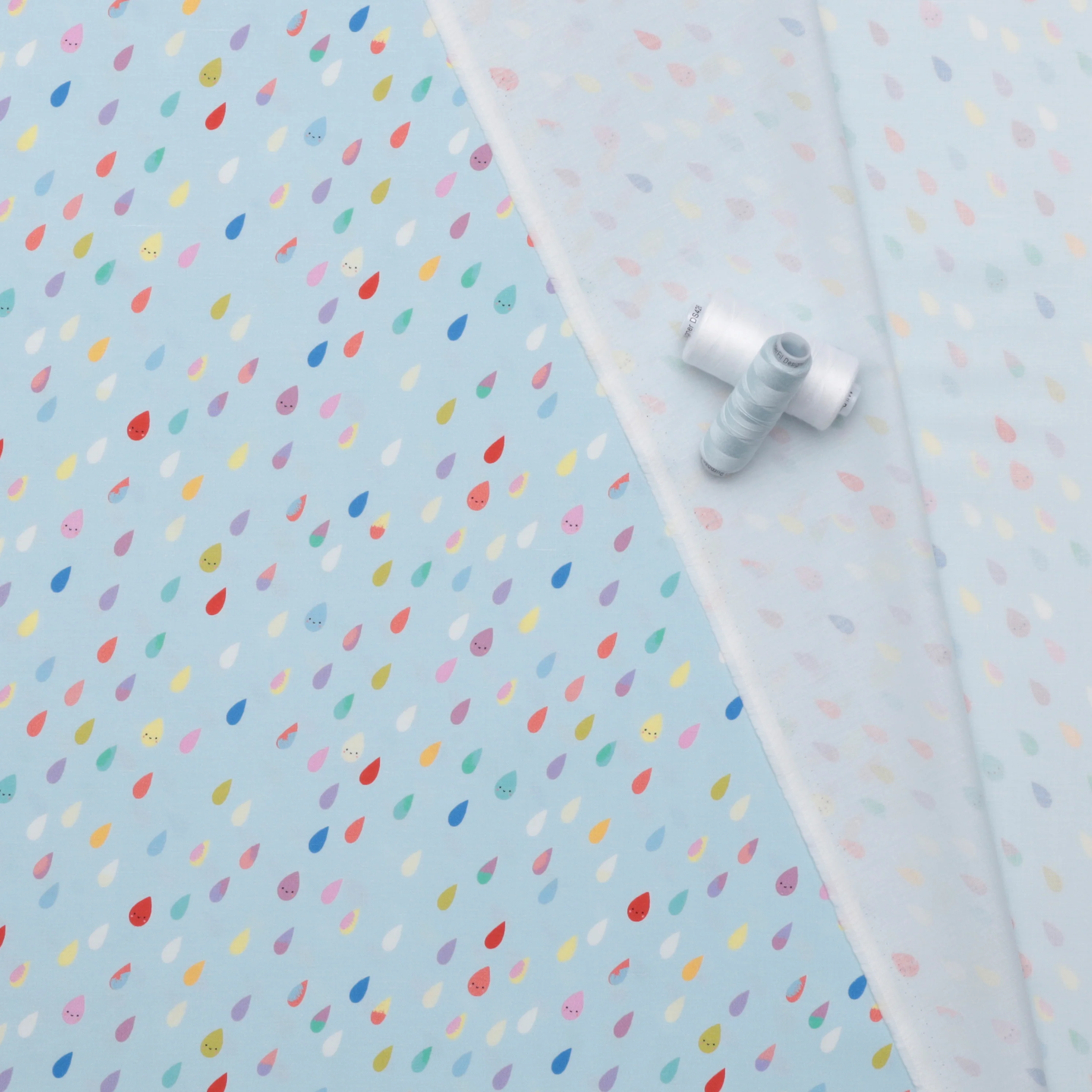 Moda - Cotton - Whatever The Weather - Rain - Image 3
