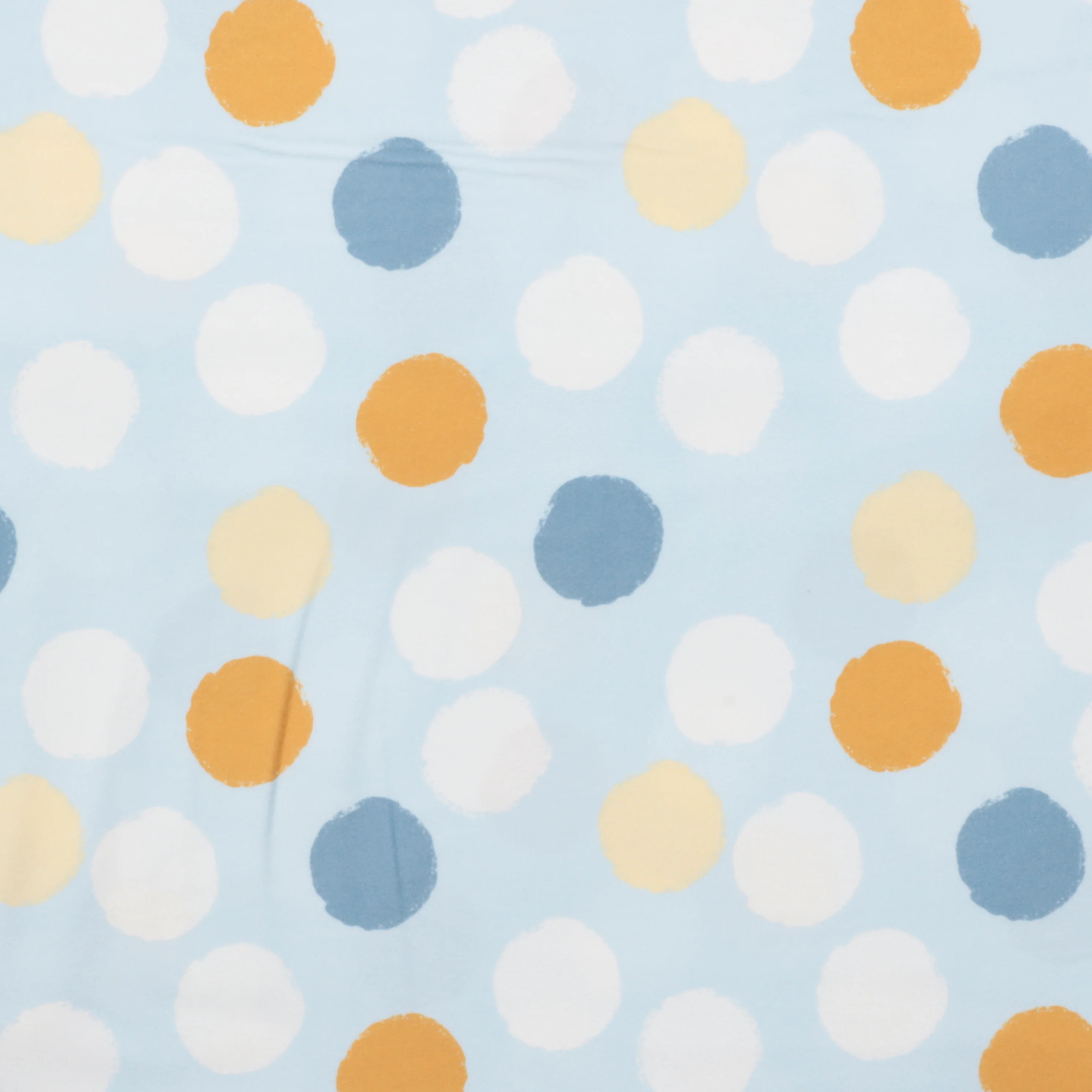 Moda - Flannel - D Is For Dream - Polka Dot - Blue - Image 2