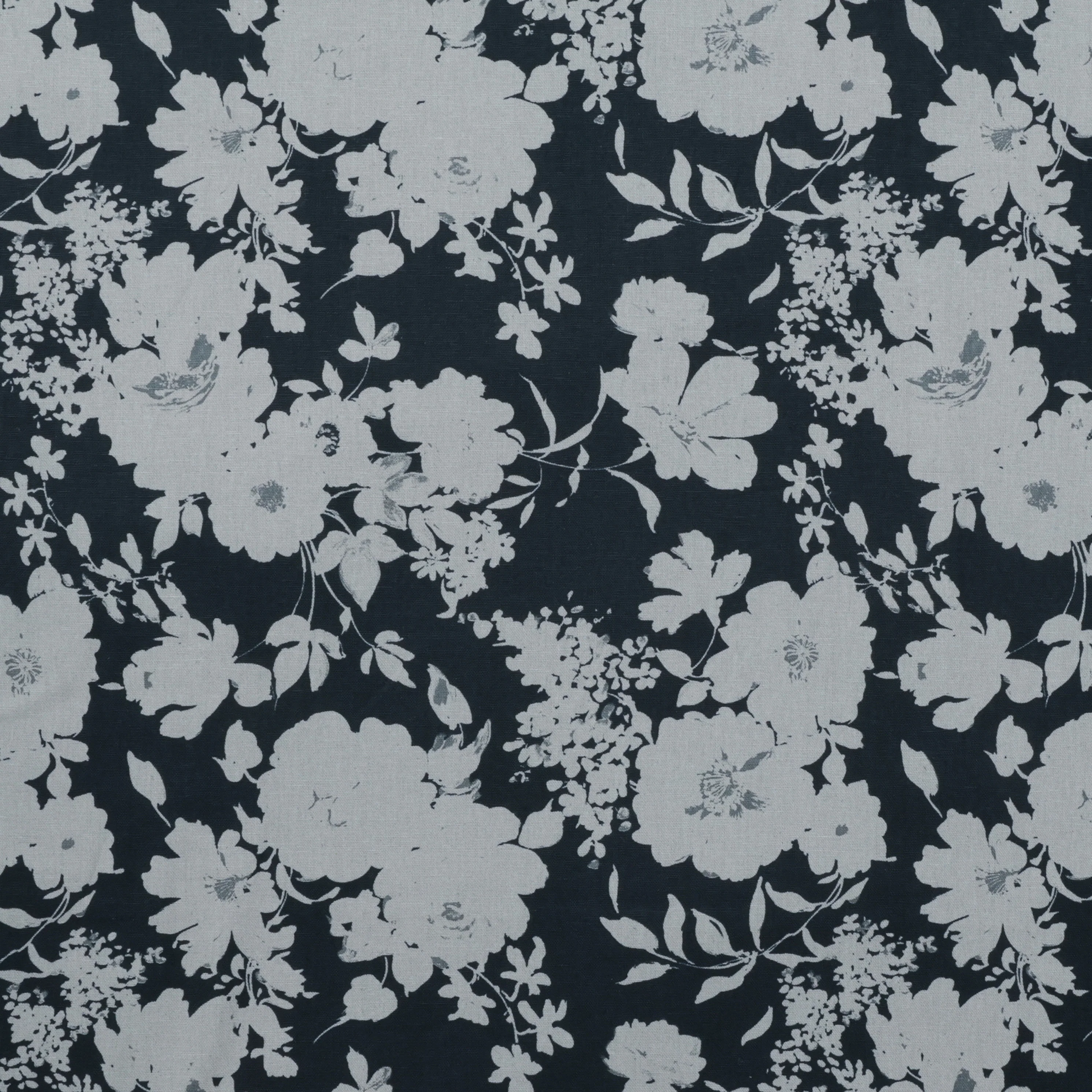 Moda - Mochi Linen - Arabesque - Whisper - Midnight - Image 2
