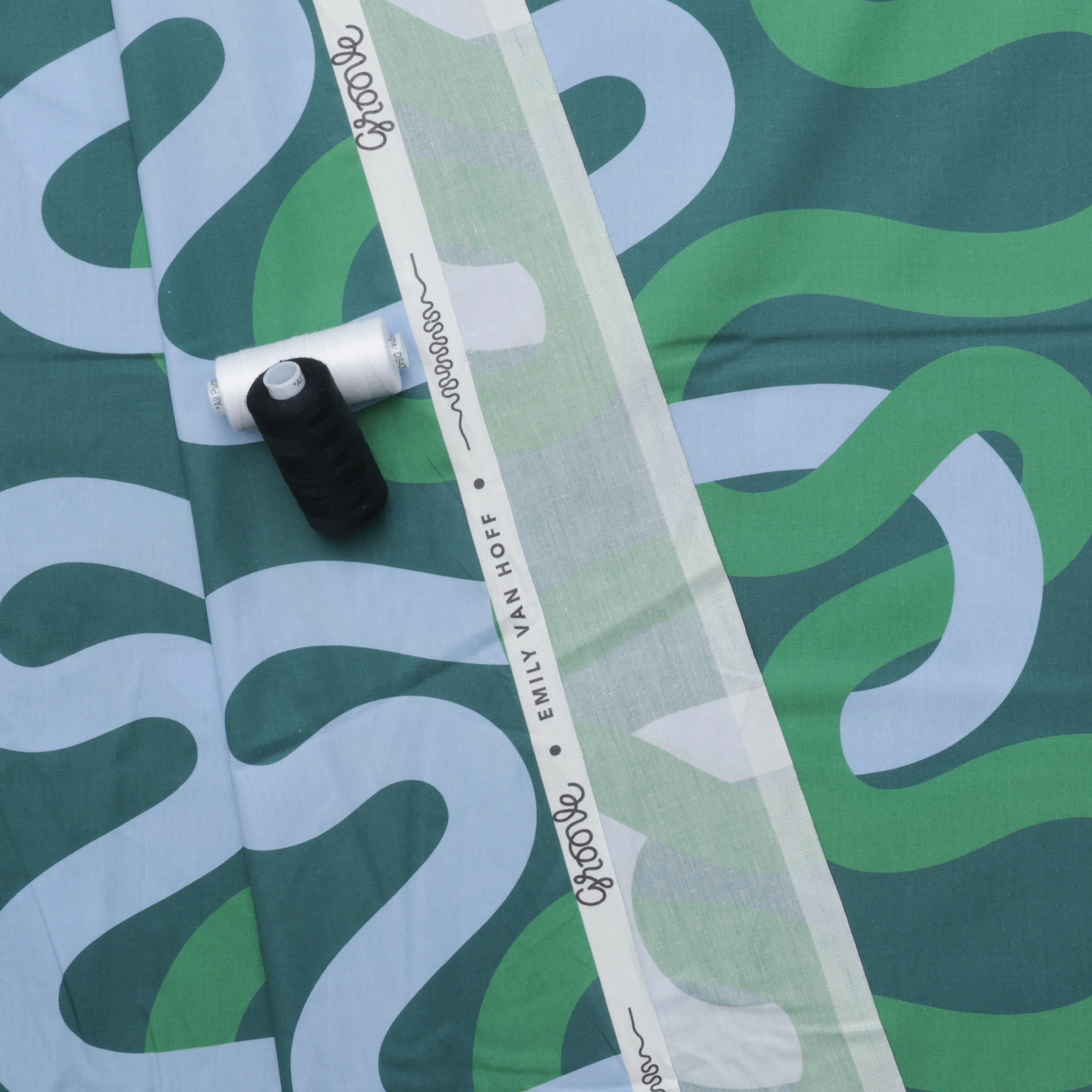 Moda - Wideback Cotton - Groove - Horizon - Image 3