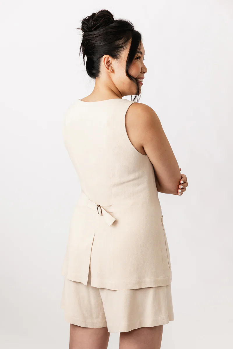 Named Clothing - Asteri Button Down Dress & Vest - Image 11