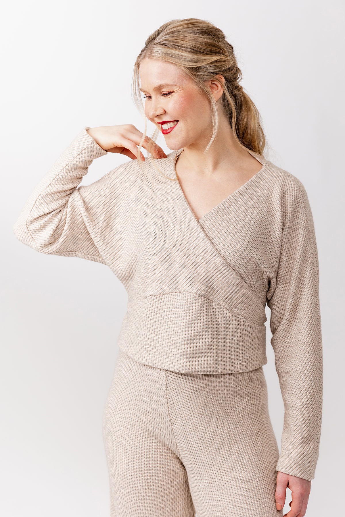 Named Clothing - Kajo Batwing Wrap Sweater - Image 11