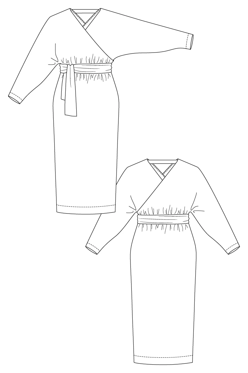Named Clothing - Kajo Batwing Wrap Sweater - Image 14