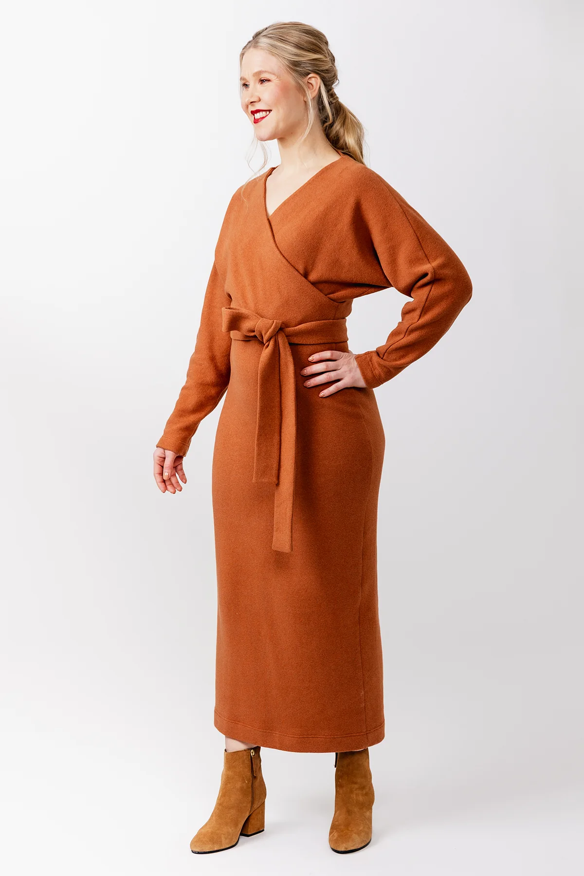 Named Clothing - Kajo Batwing Wrap Sweater - Image 3