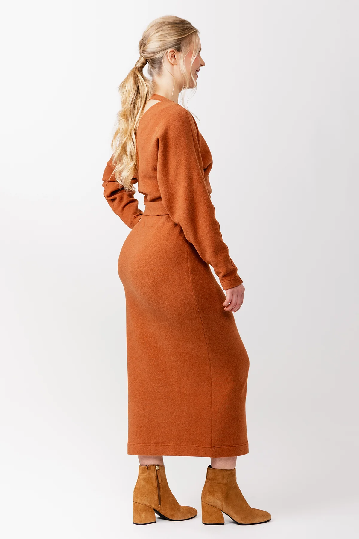 Named Clothing - Kajo Batwing Wrap Sweater - Image 4