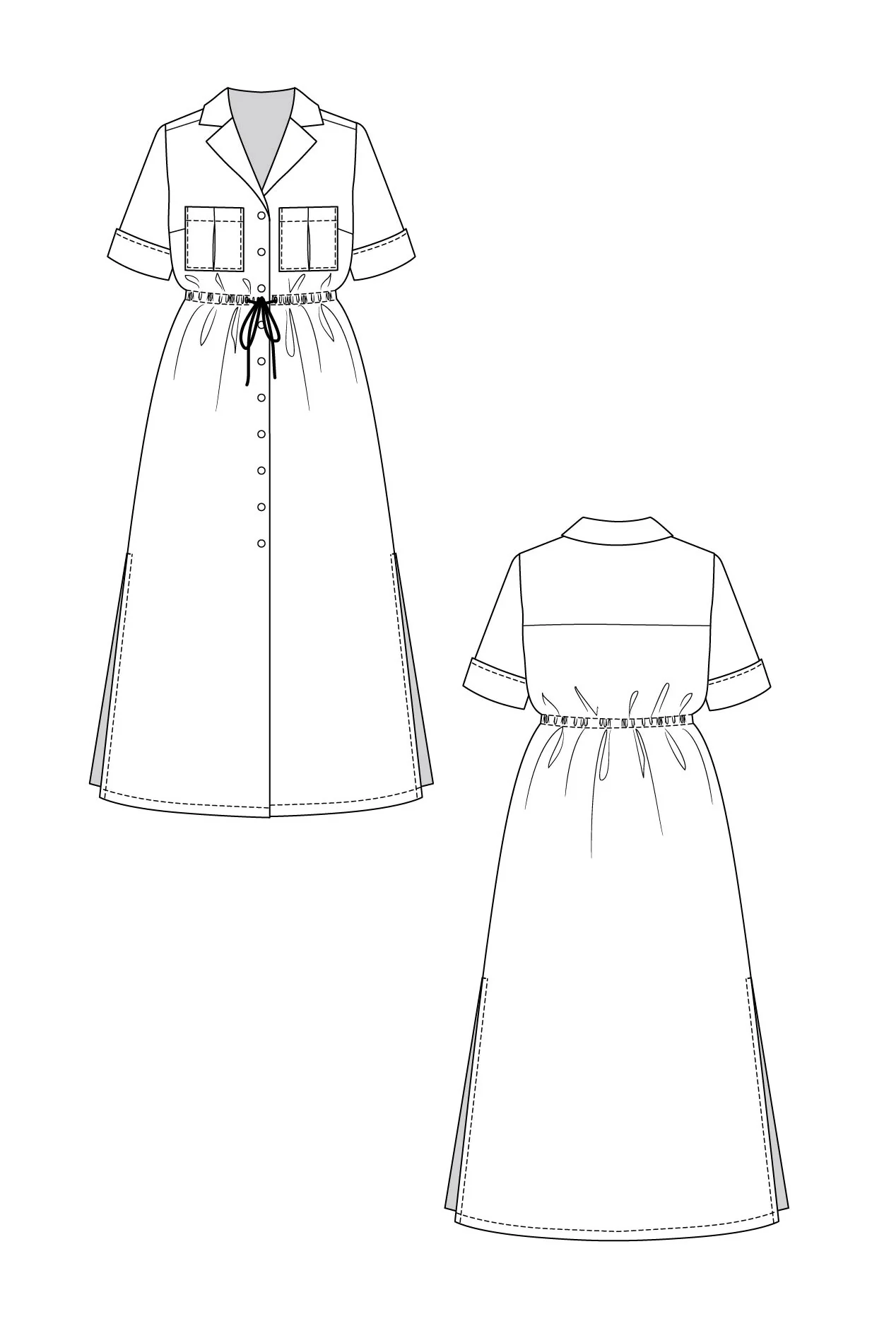 Named Clothing - Reeta Shirt Dress - Image 8