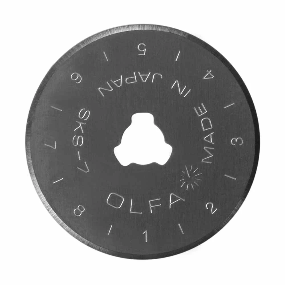 OLFA - Tungsten Tool Steel Rotary Blade - 28mm - 2pc - Image 2