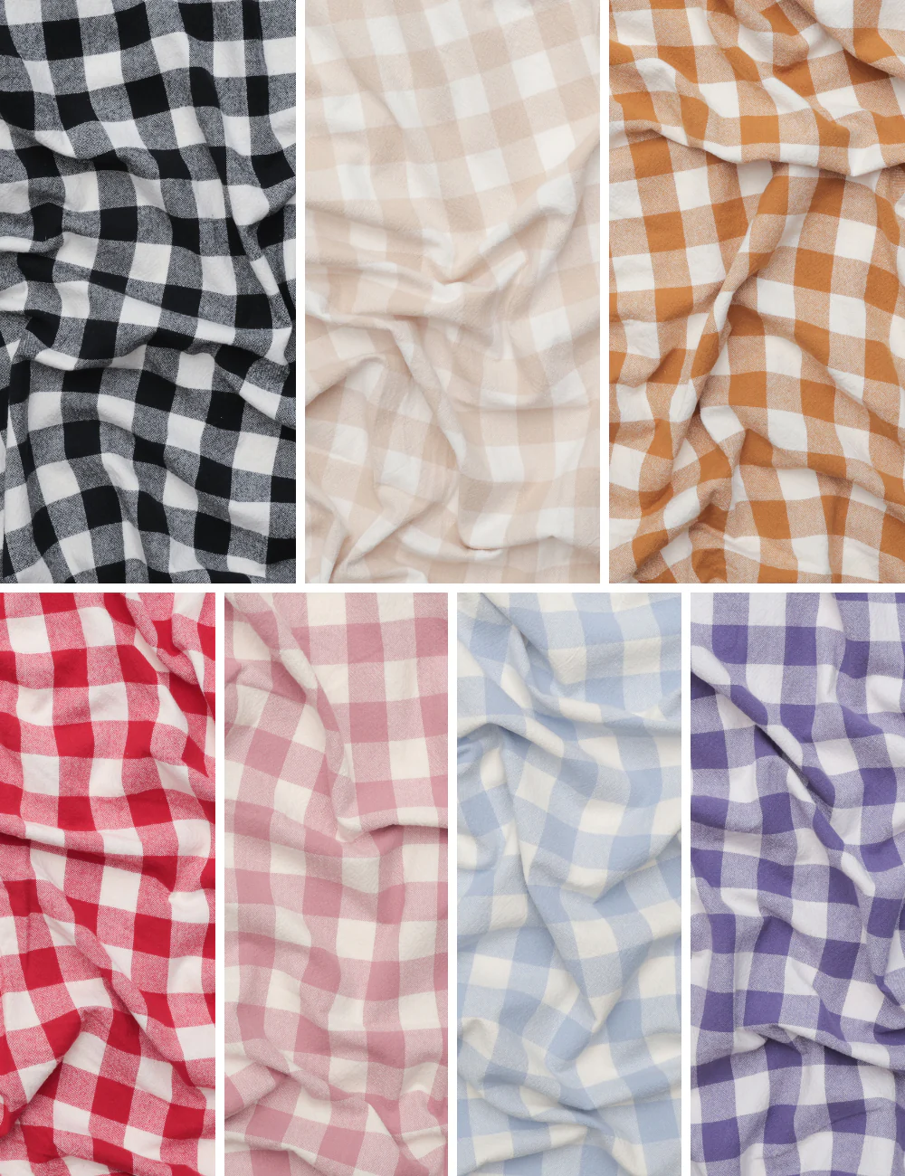 Organic Cotton - Picnic Gingham - Assorted - Image 11