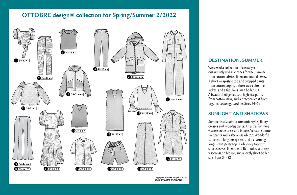 Ottobre - Pattern Magazine - Women's S/S 2022 - Image 11