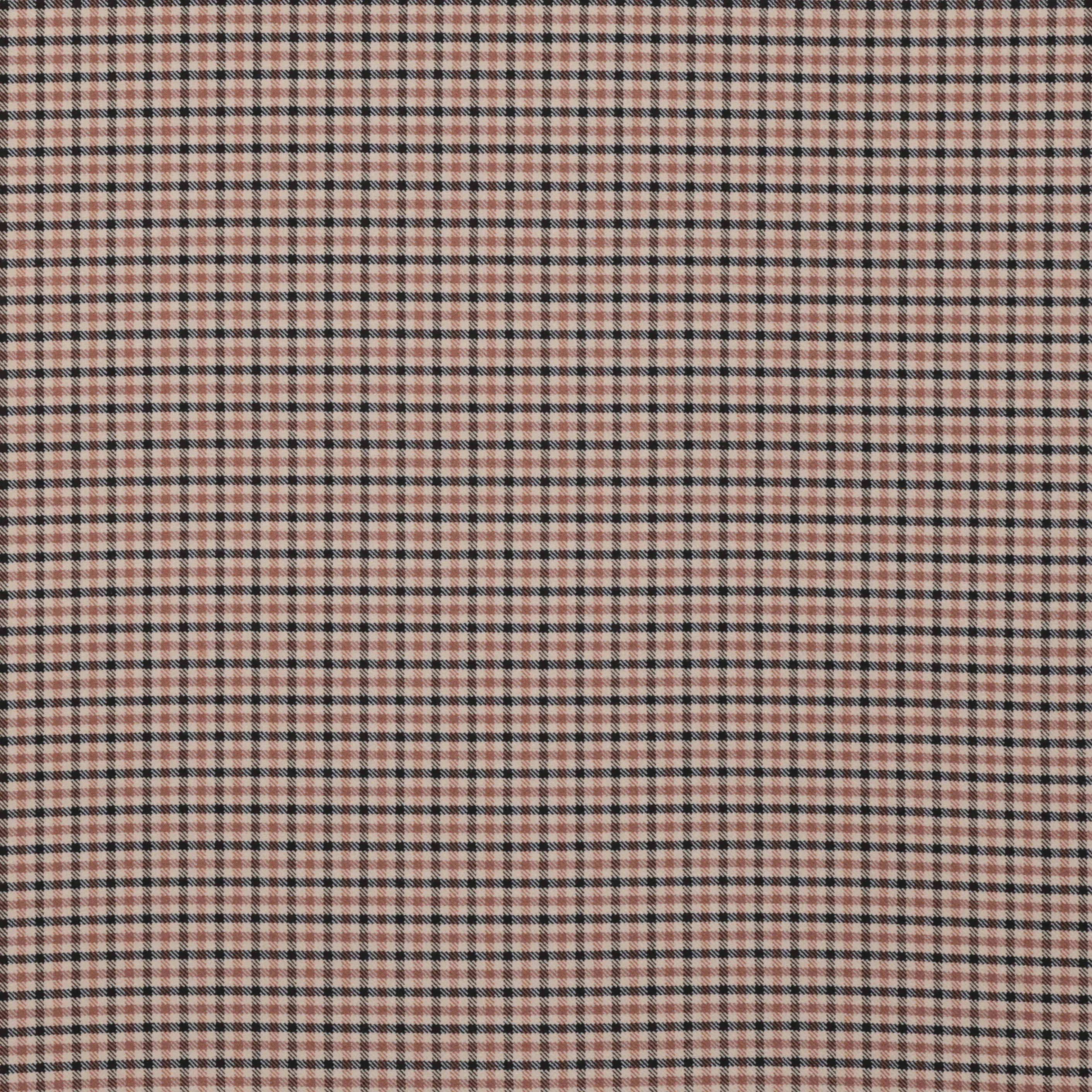 Poly Blend - Bentley - Yarn-Dyed Check - Camel Black - Image 2