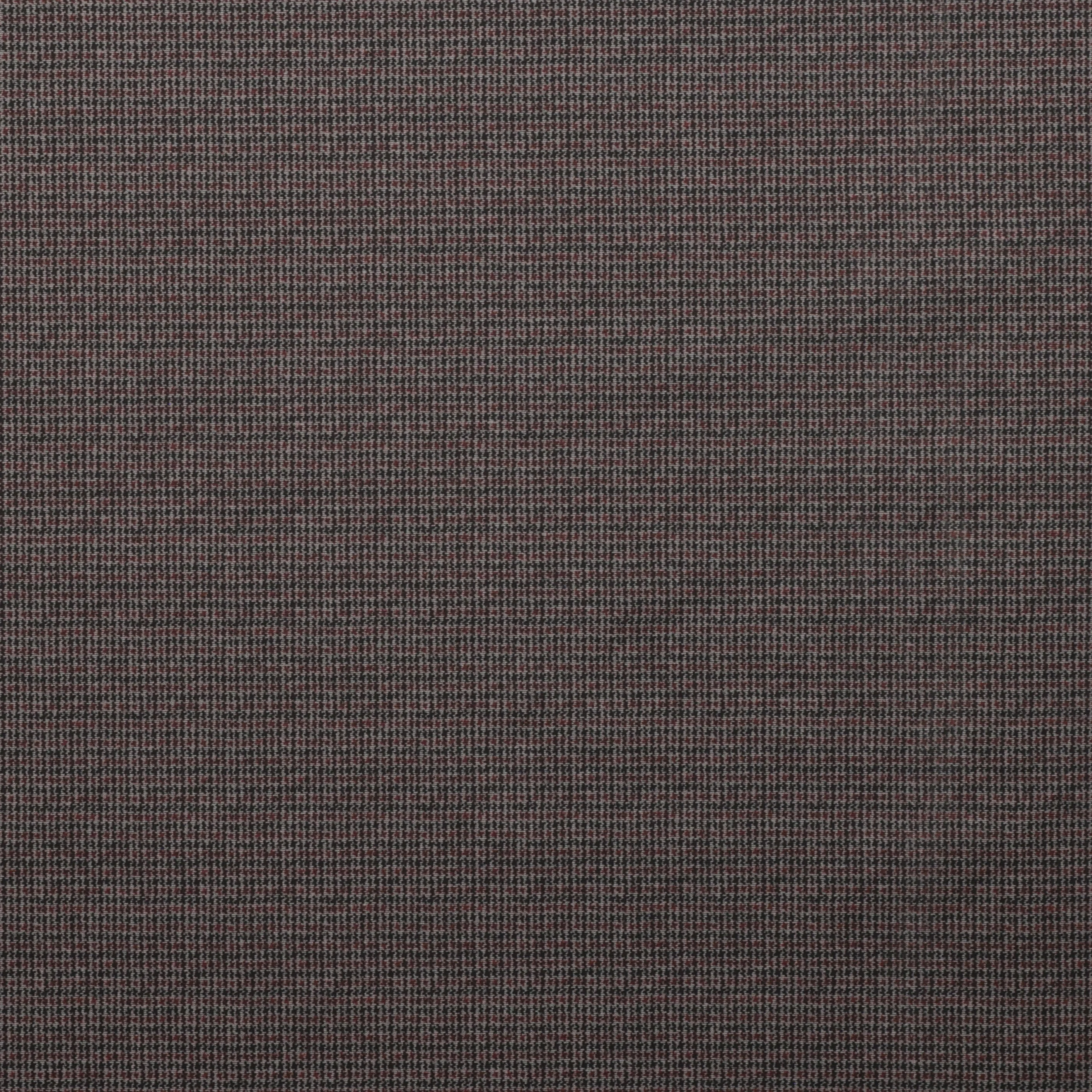 Poly Blend - Preston - Ponte Print - Latte - Image 2