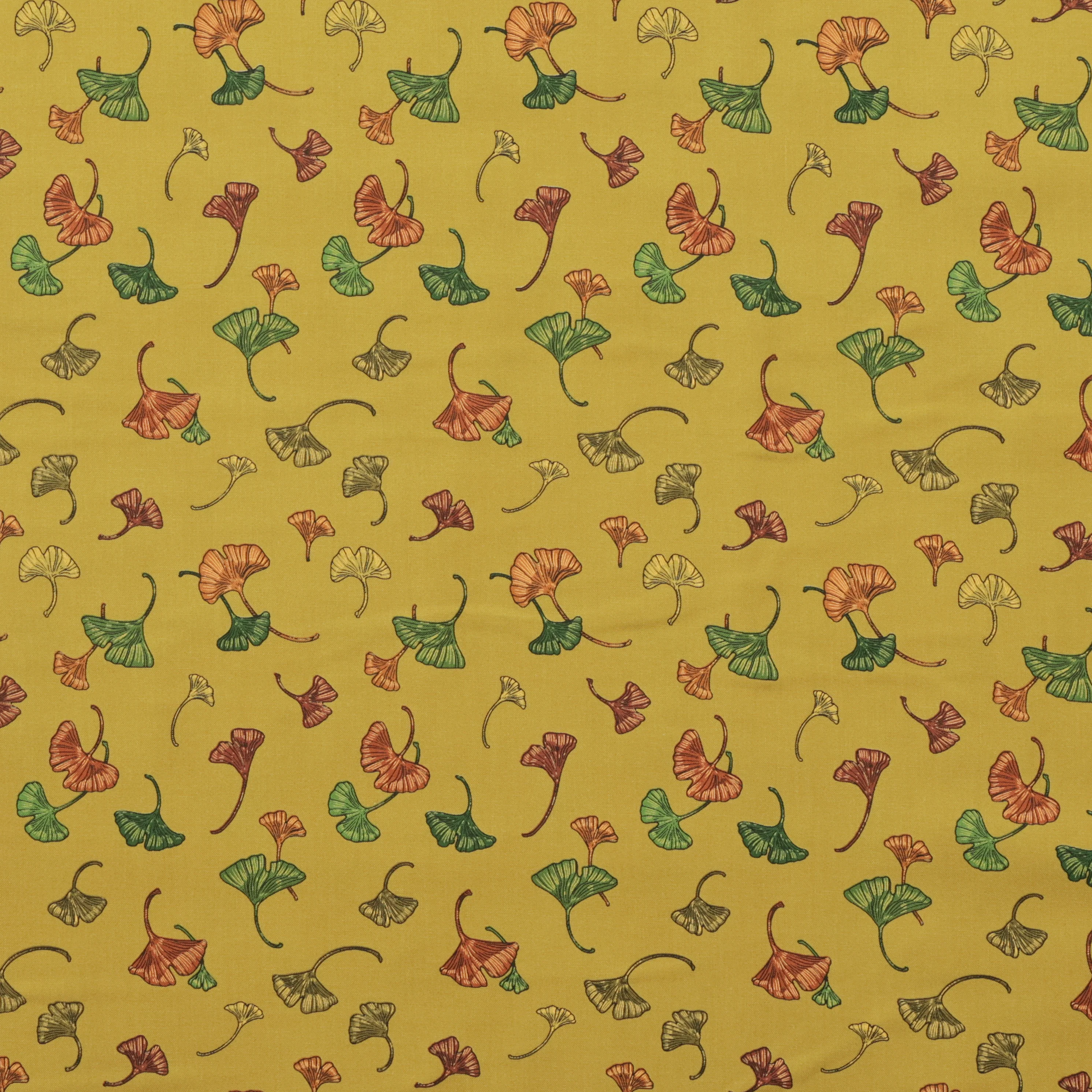 Rachel Hauer - Cotton - Garden Bed - Ginkgo - Green - Image 2