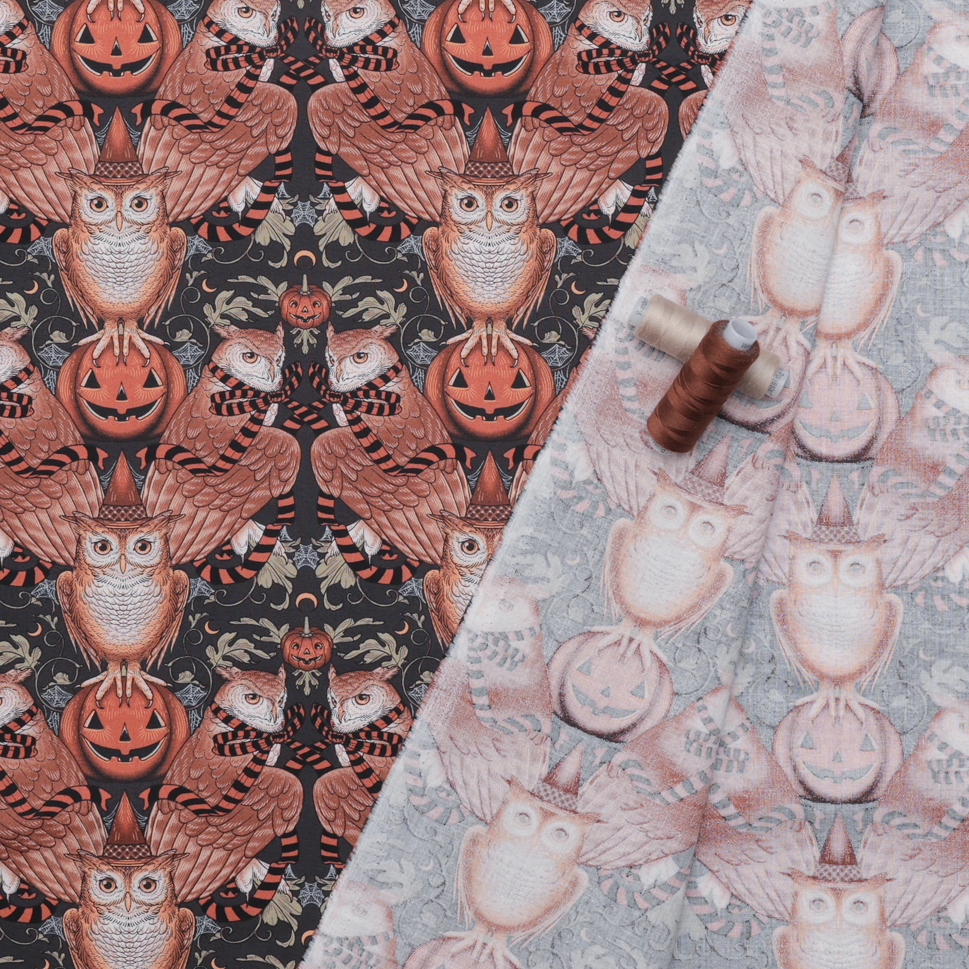 Rachel Hauer - Cotton - Mystic Moonlight - Wise Owl - Olive - Image 3