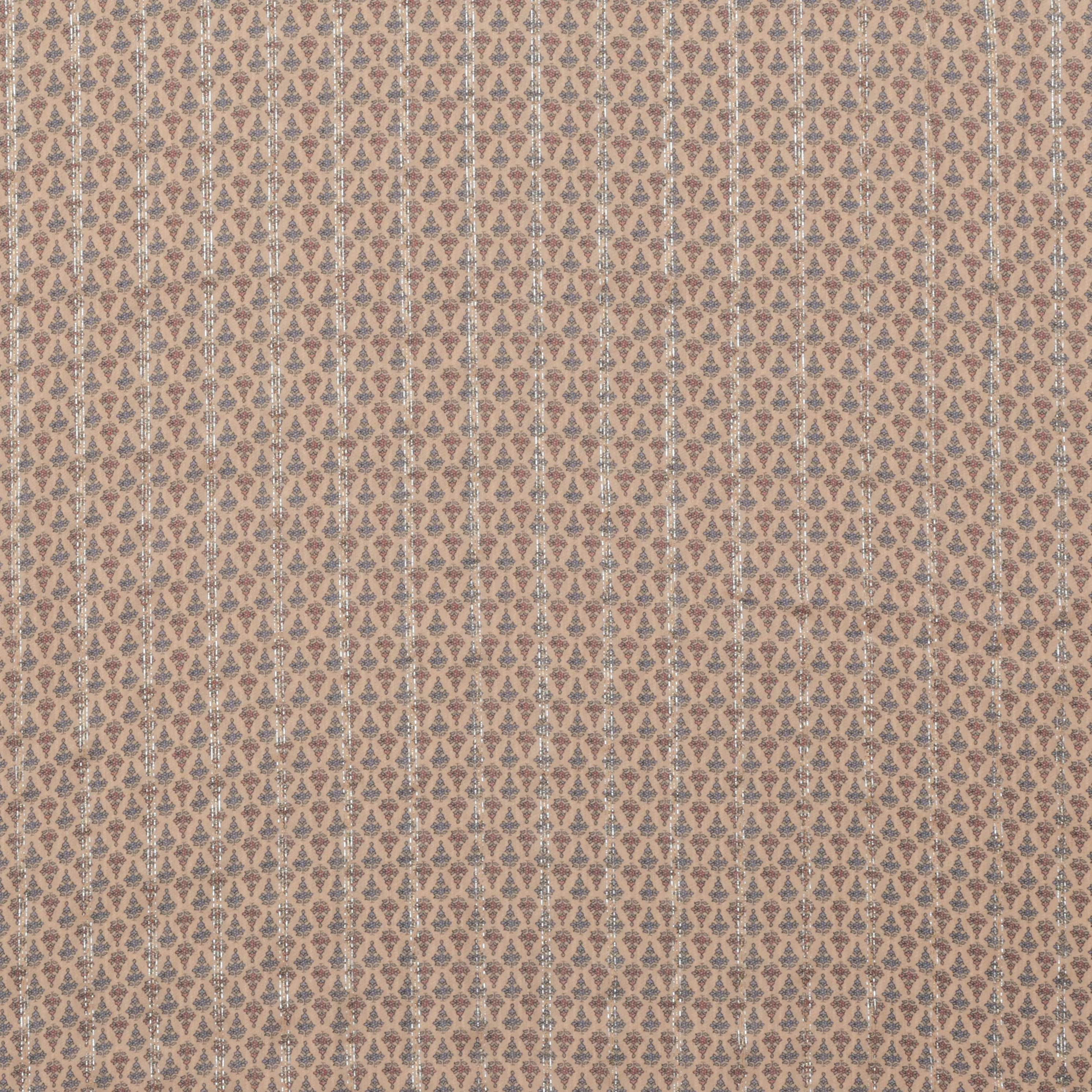 Rayon - Metallic Gauze - Caramel - Image 2