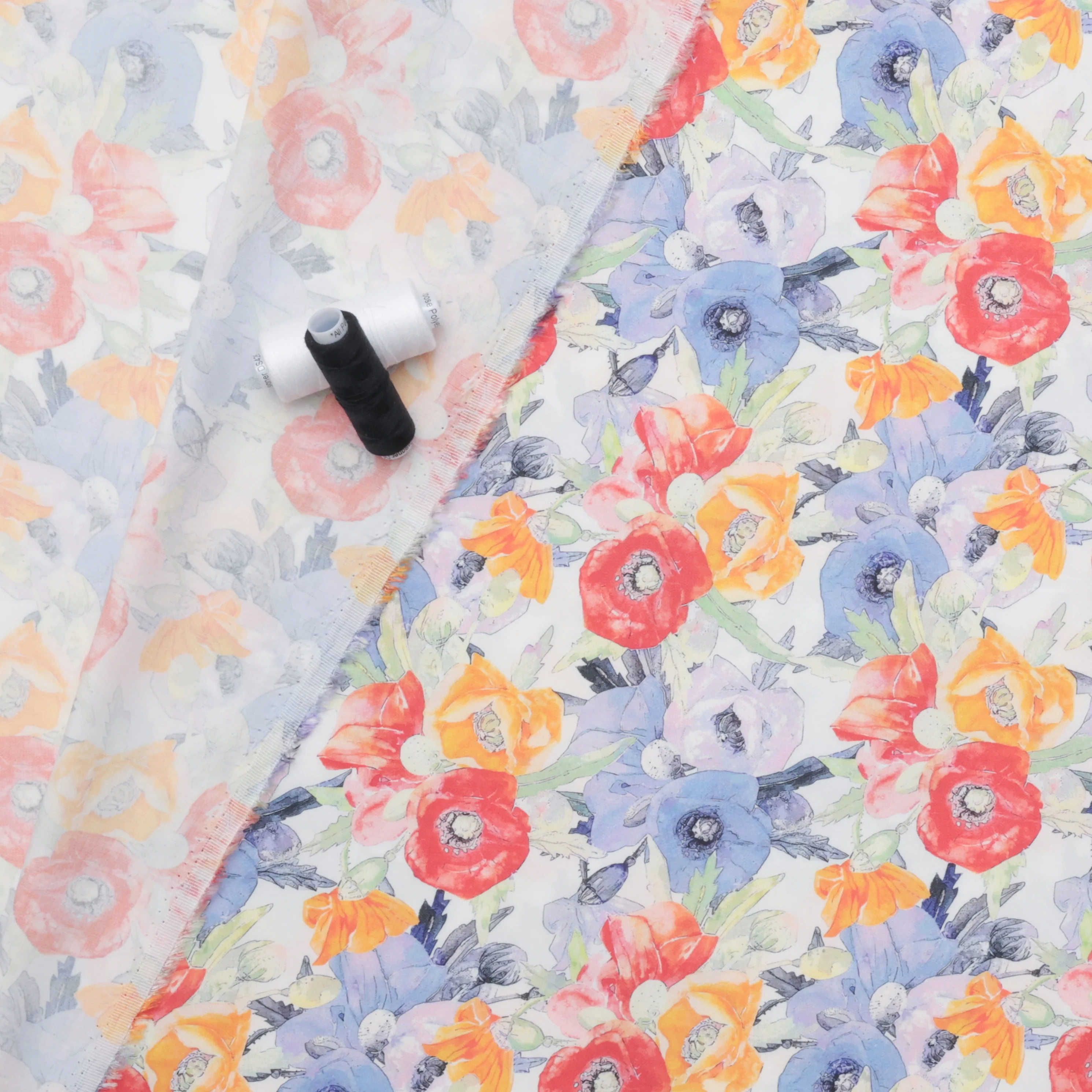 Rayon - Satin - Digital Print - Floral - Assorted - Image 2