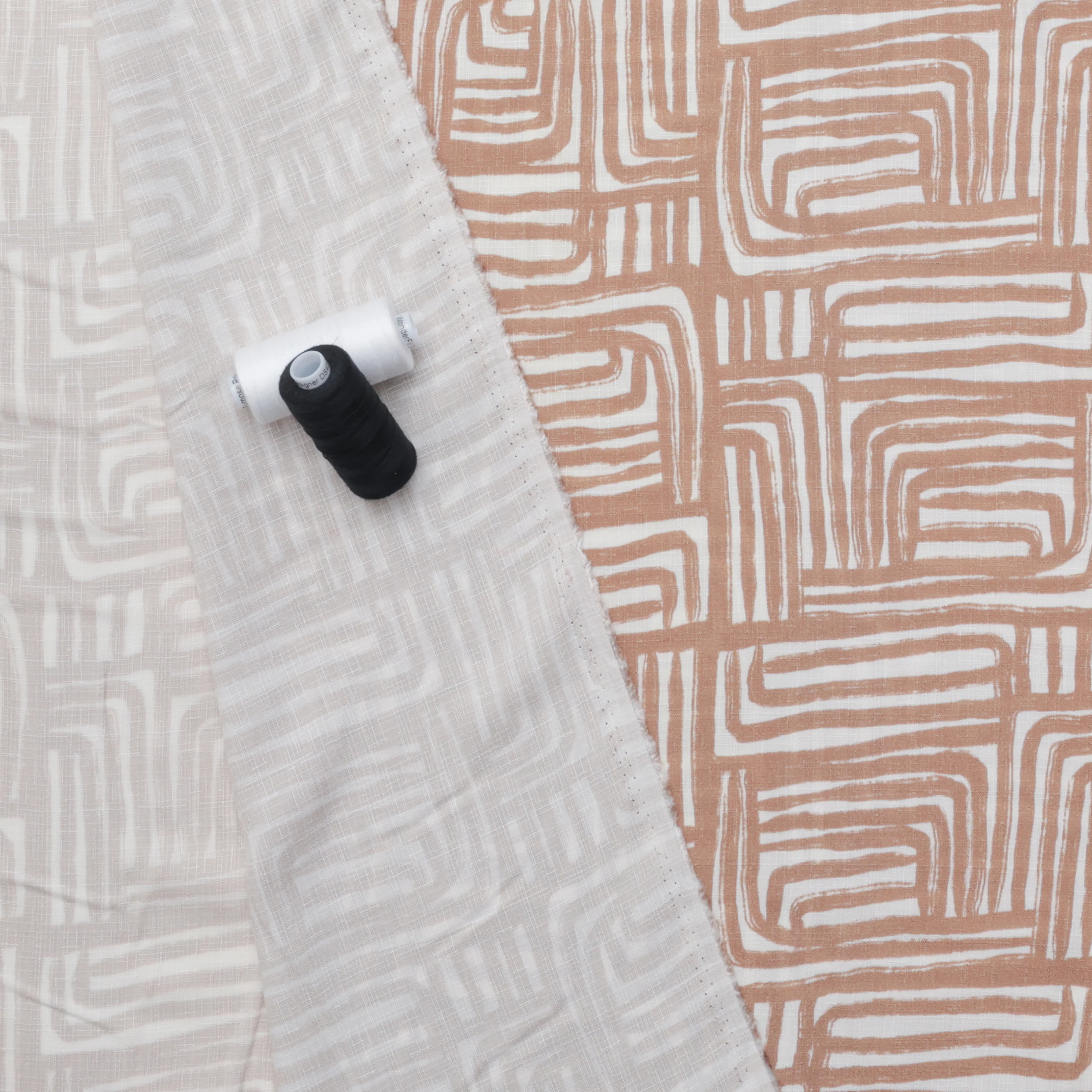 Rayon - Slub - Digital Print - Geometric - Assorted - Image 2