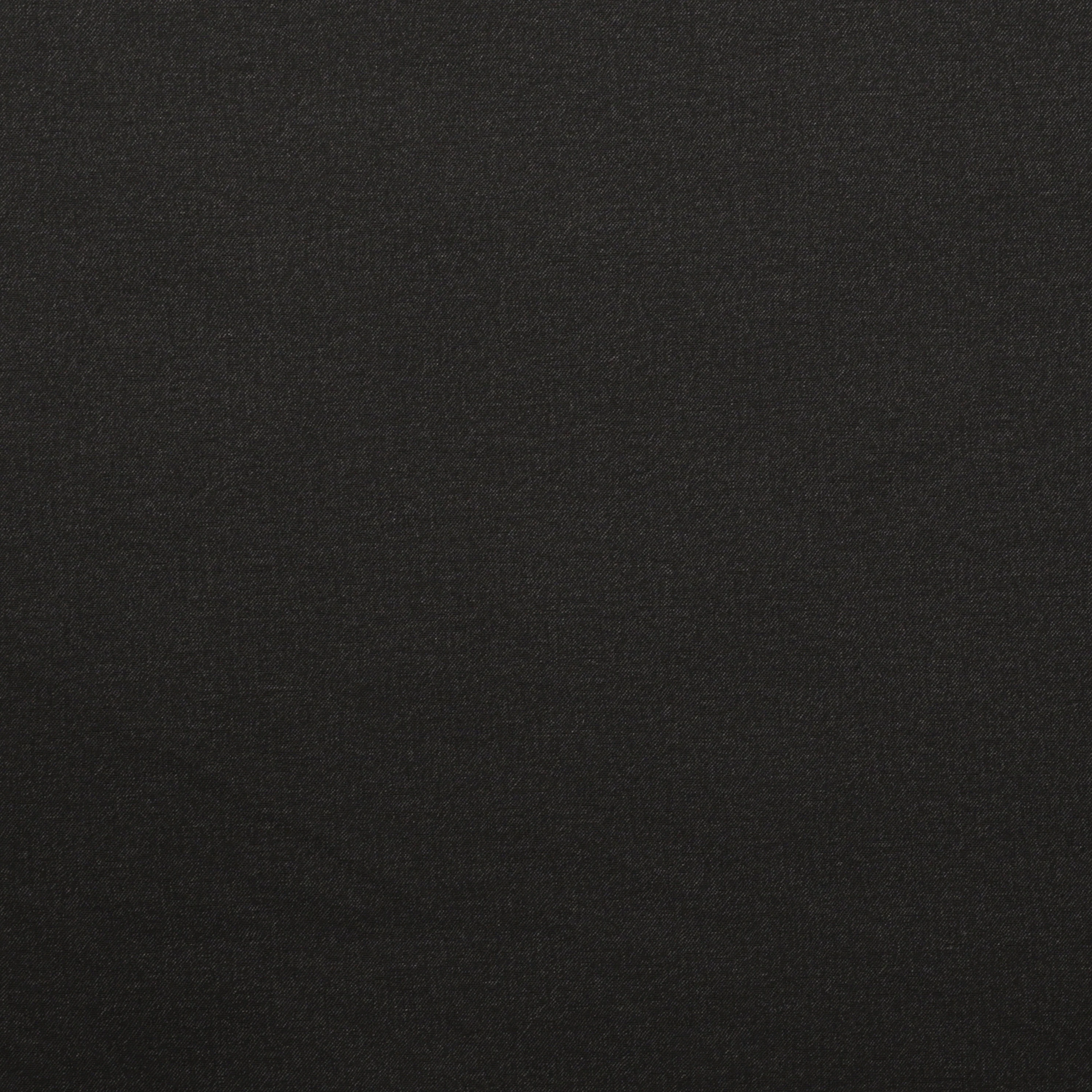 Recycled Poly - Ponte Print - Denim Look - Black - Image 2