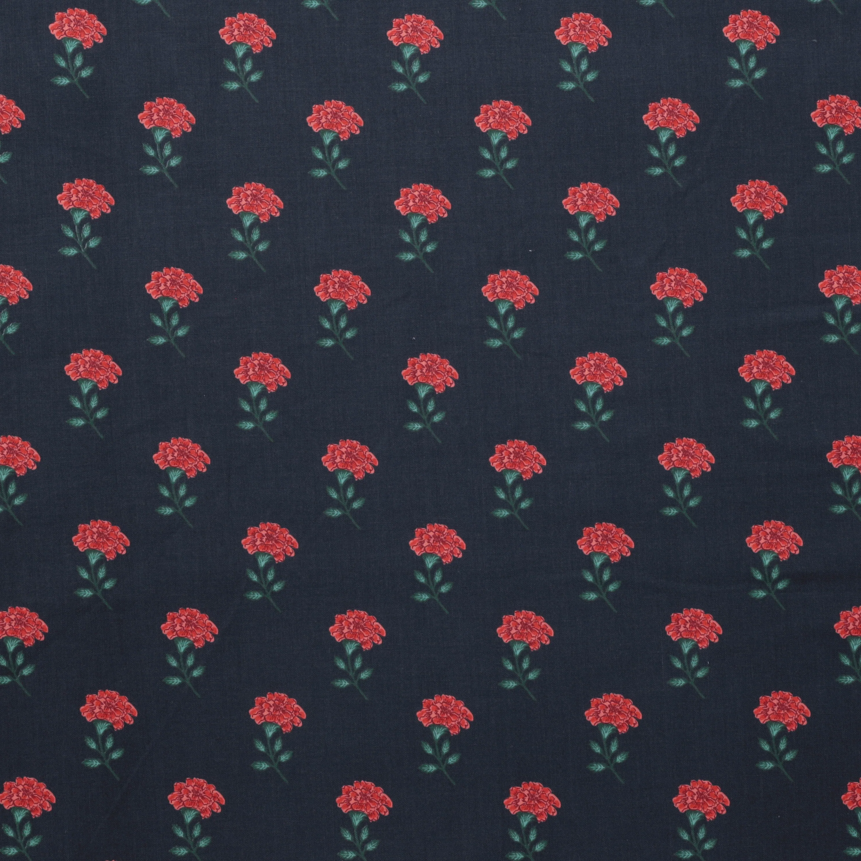 Rifle Paper Co. - Cotton - Vintage Garden - Marisol - Navy - Image 2