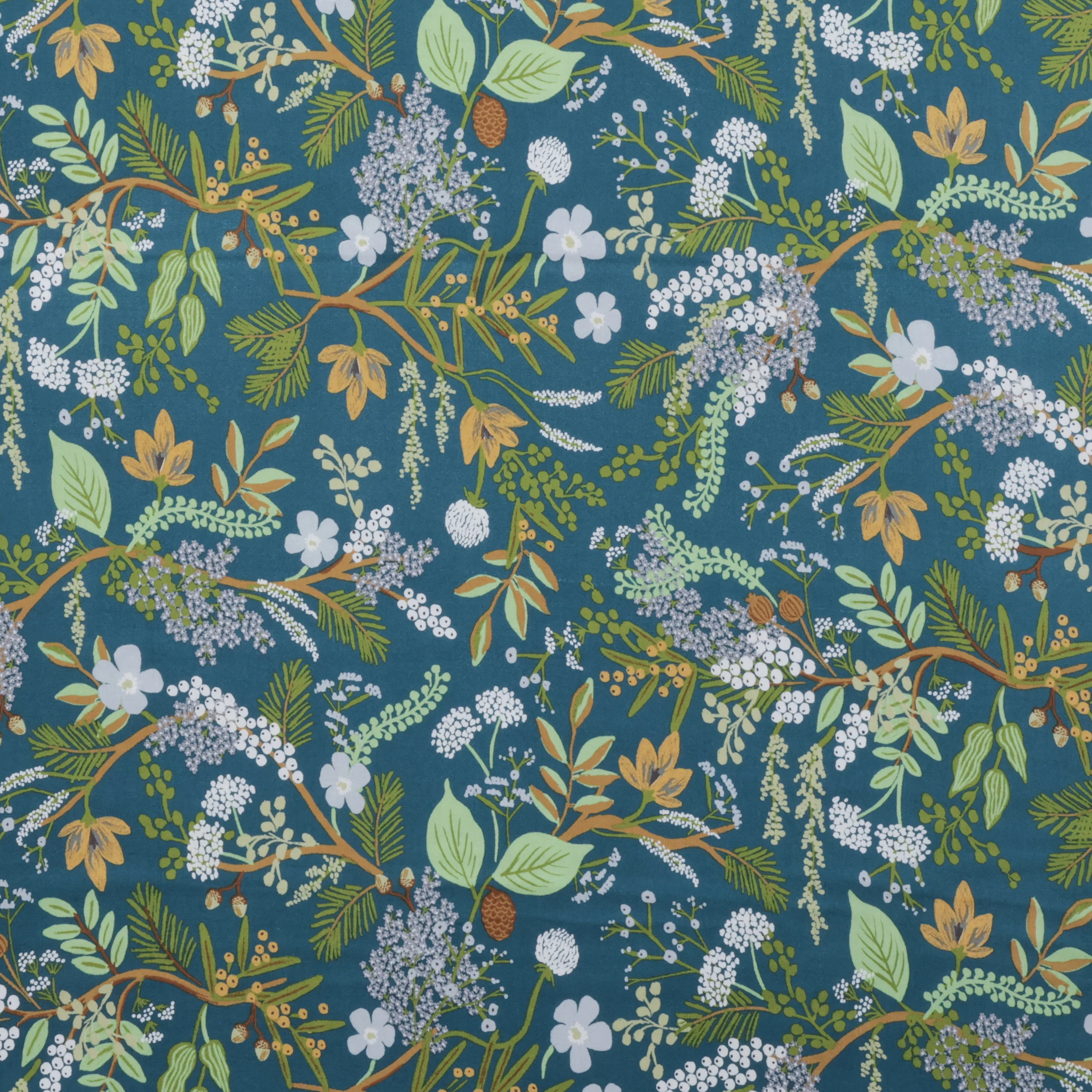 Rifle Paper Co. - Rayon - English Rose - Evergreen - Image 2
