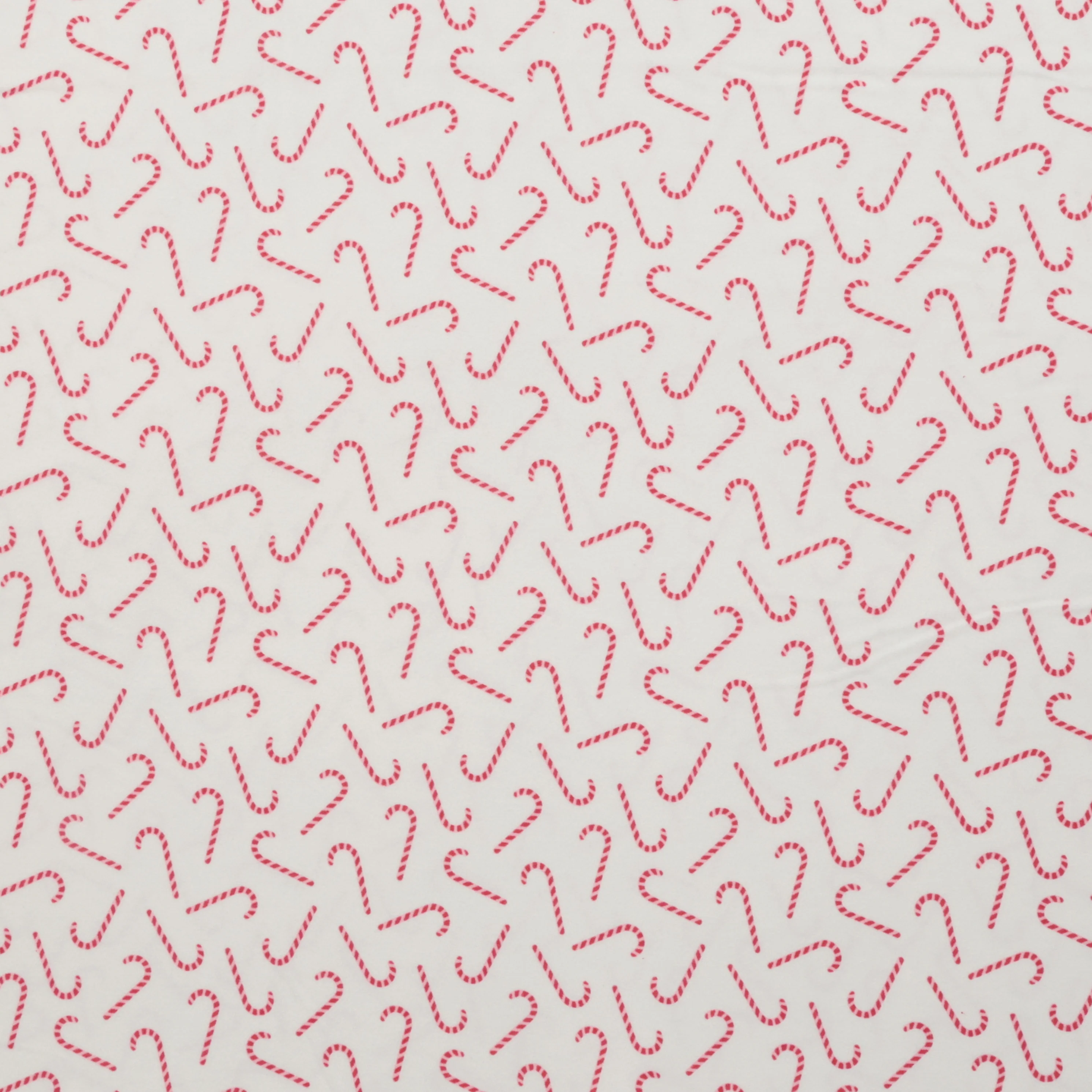 Riley Blake -  Flannel - Designer - Candy Canes - Cream - Image 2