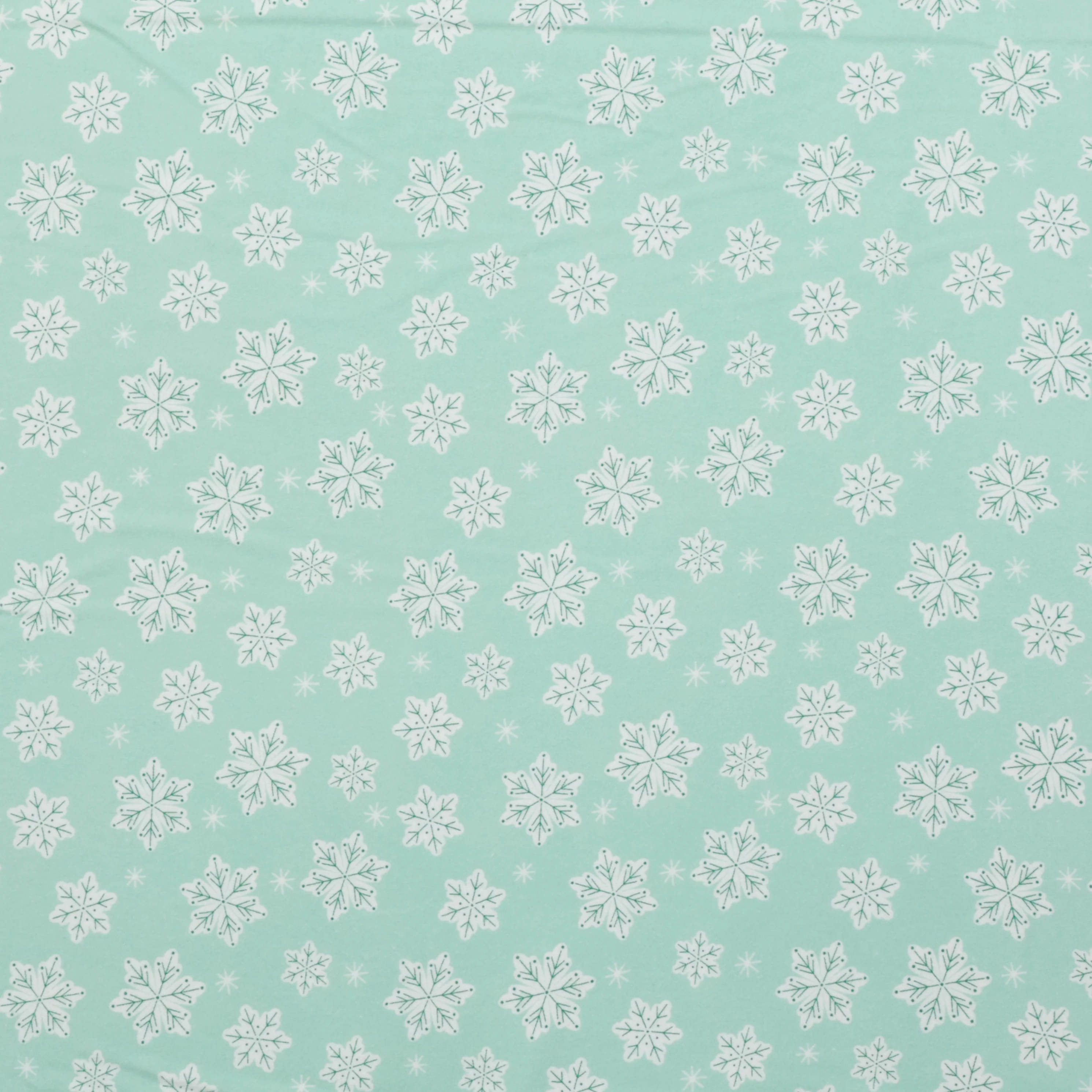Riley Blake -  Flannel - Designer - Snowflakes - Songbird - Image 2