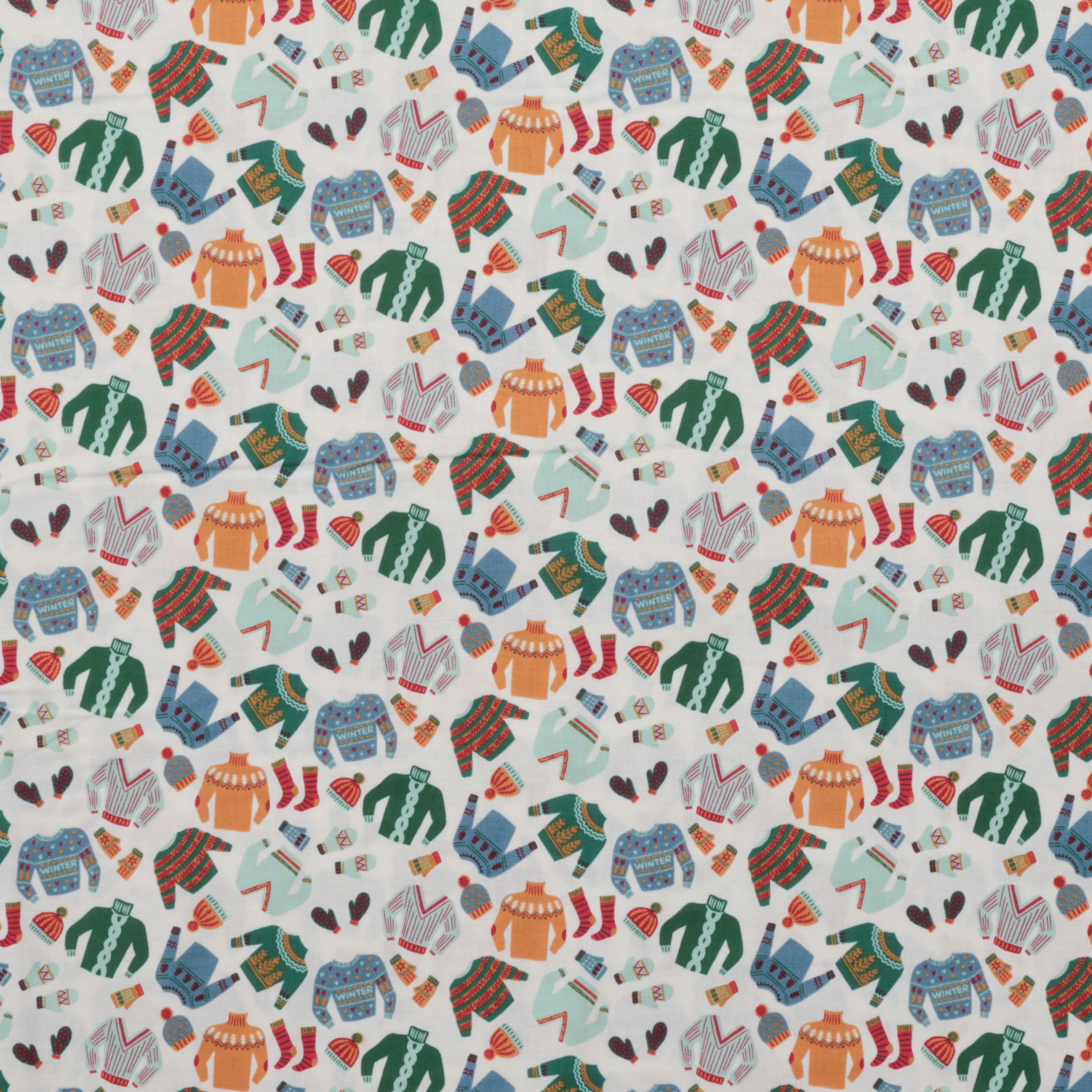 RJR Fabrics - Cotton -  Snow Day Fun - Cozy Sweater - Warmth - Image 2