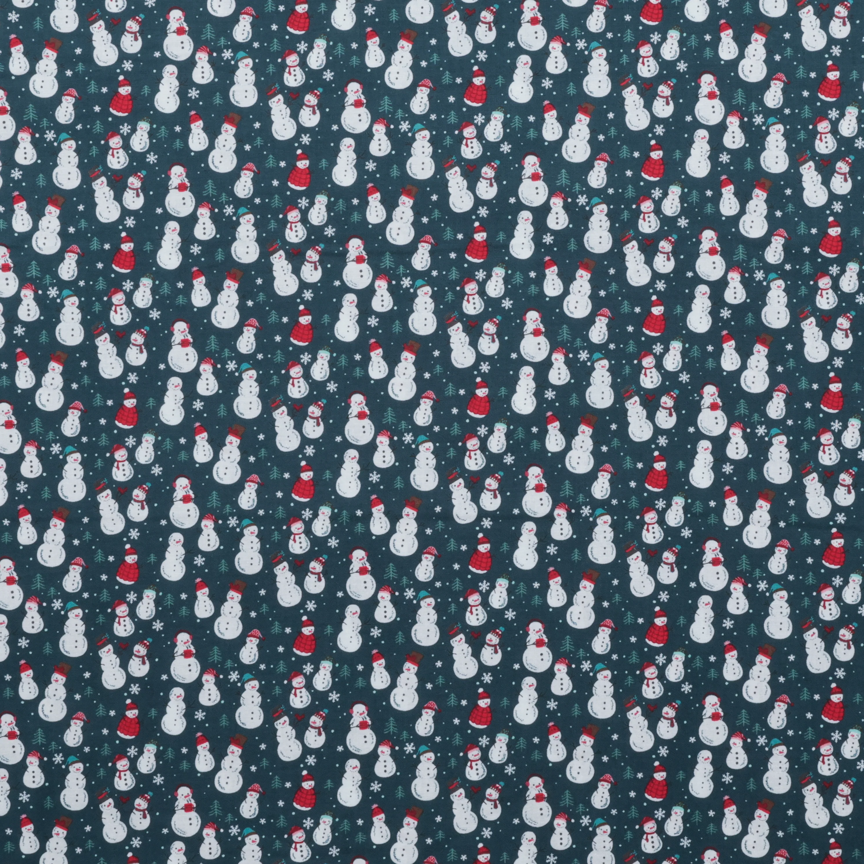 RJR Fabrics - Cotton -  Snow Day Fun - Snowmen Fun - Cold Night - Image 2
