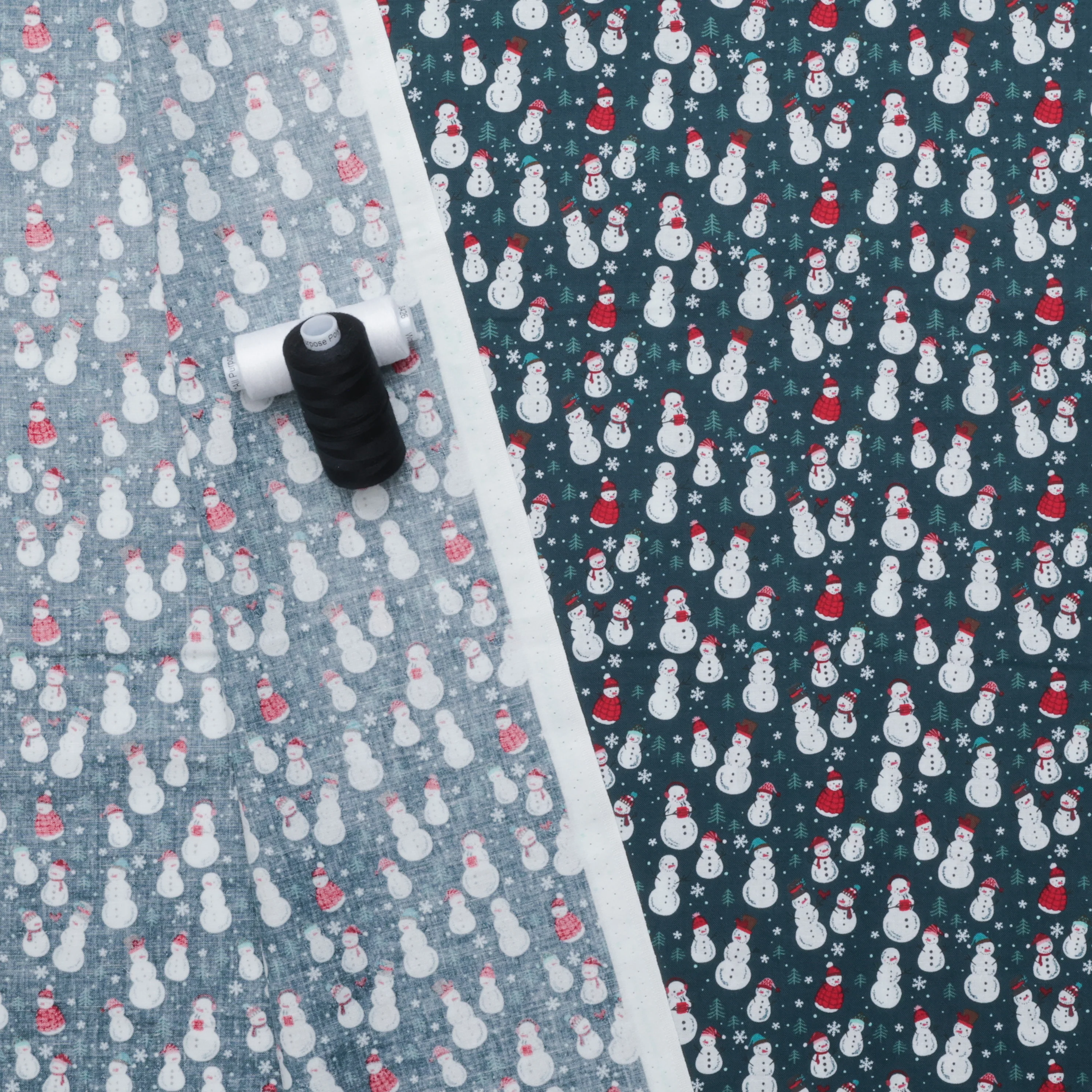 RJR Fabrics - Cotton -  Snow Day Fun - Snowmen Fun - Cold Night - Image 3