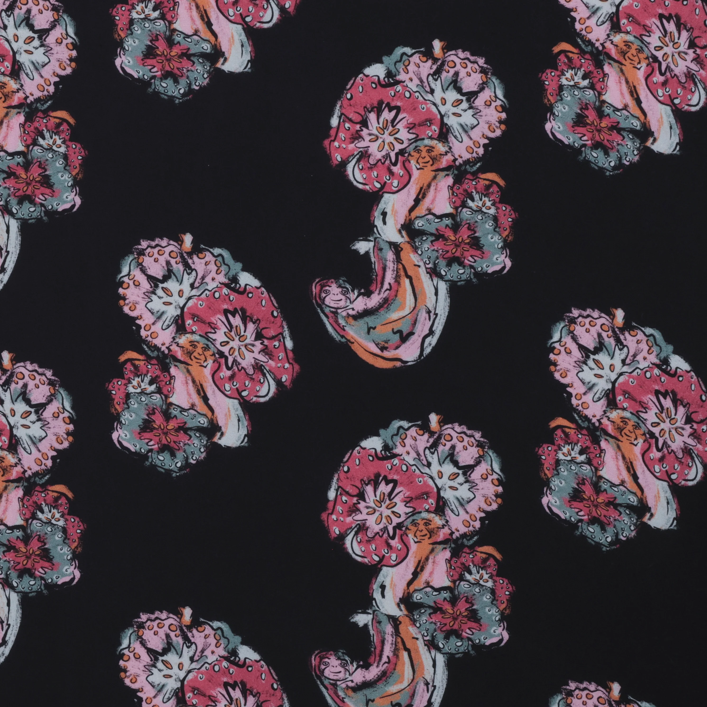 Roo-tid - Viscose - Challis - Connect - Encouragement - Image 2