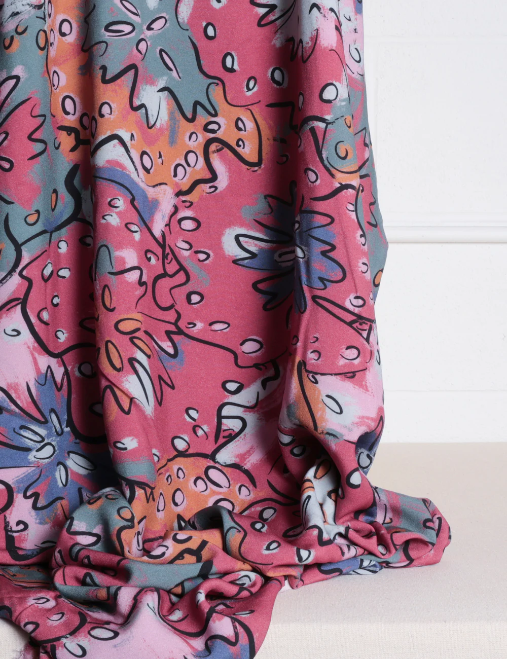 Roo-tid - Viscose - Challis - Connect - Kindness - Image 4