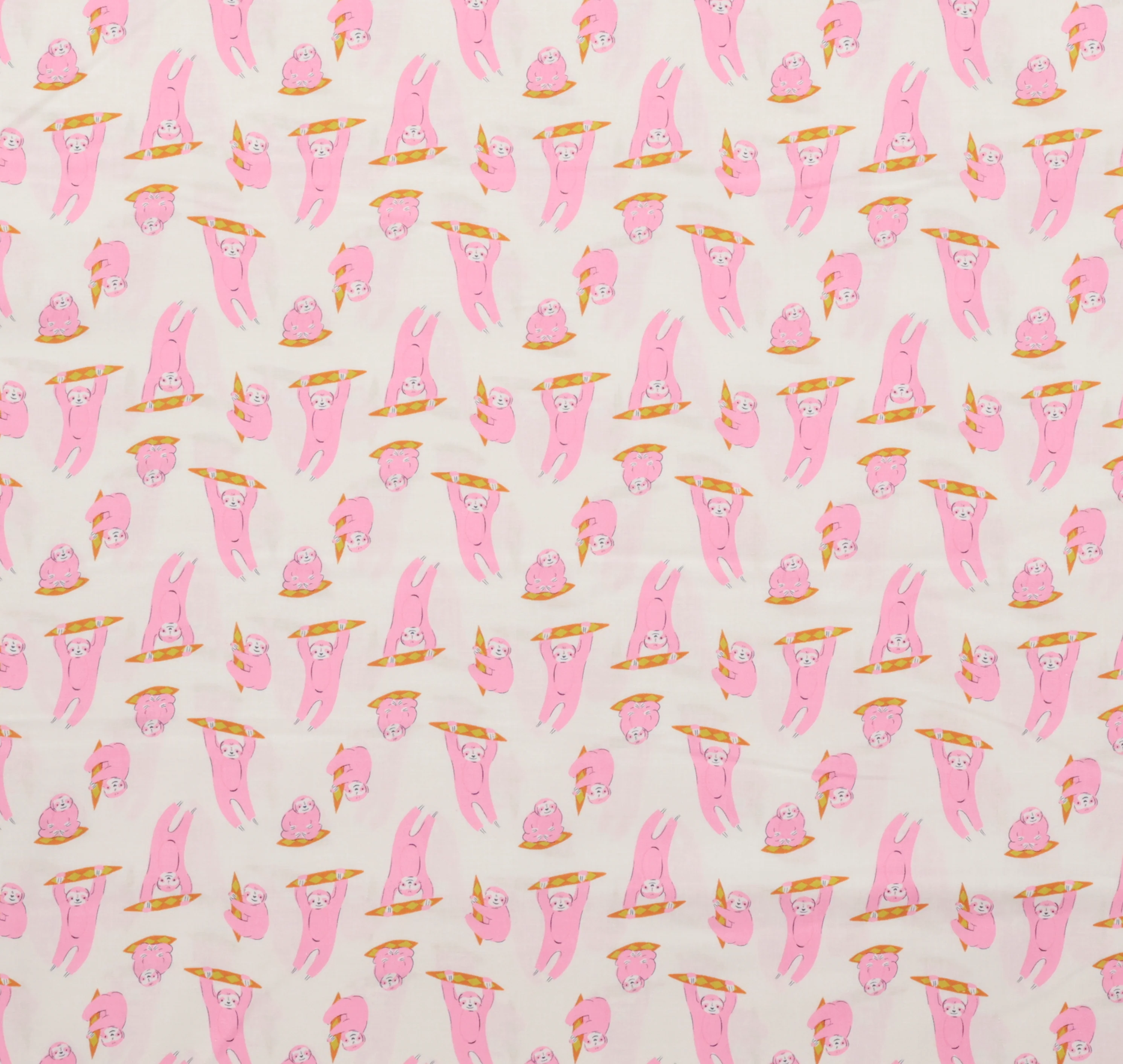 Ruby Star - Cotton - Animal Animal - Sloth - Natural - Image 2
