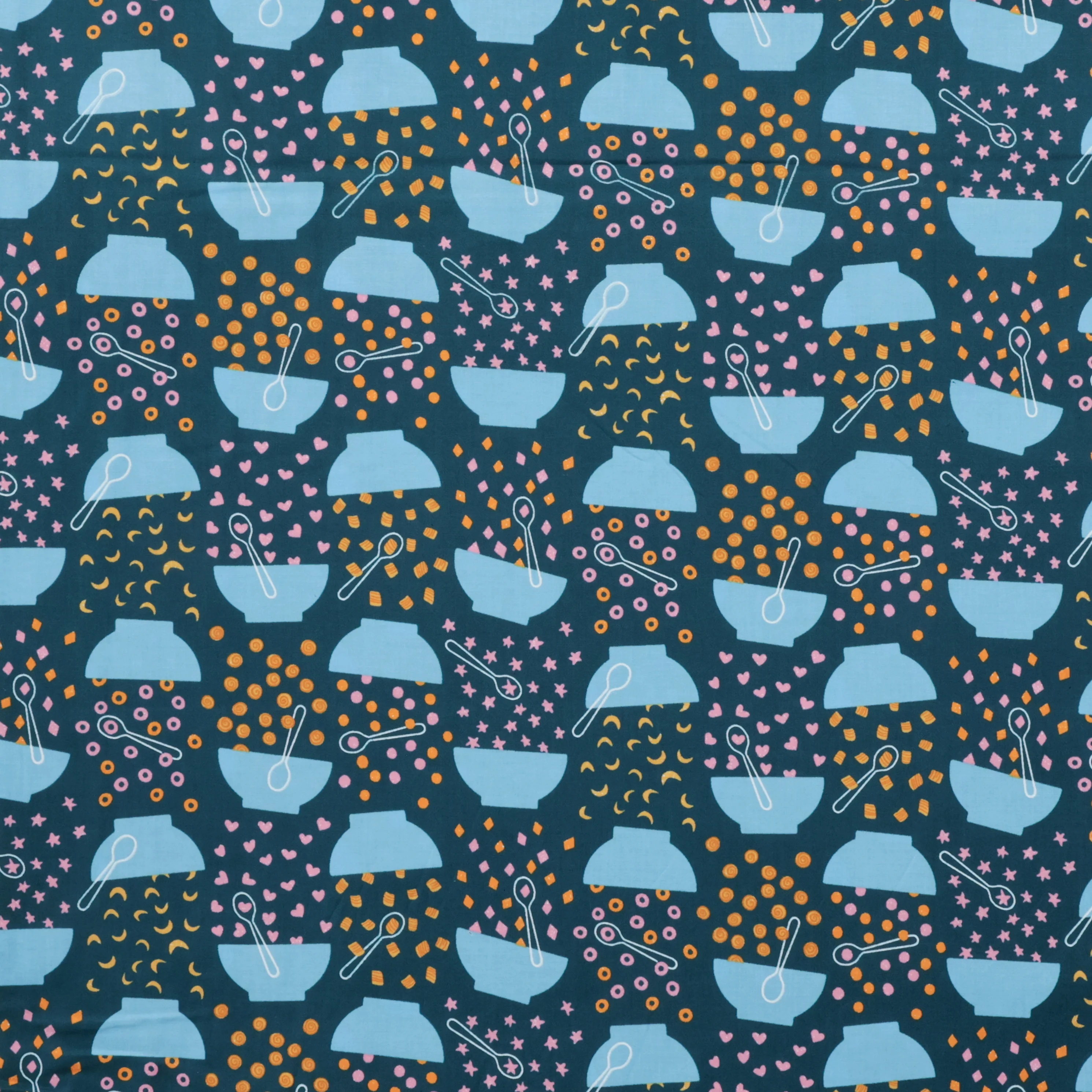 Ruby Star - Cotton - Egg And Friends - Flying Cereal - Galaxy - Image 2