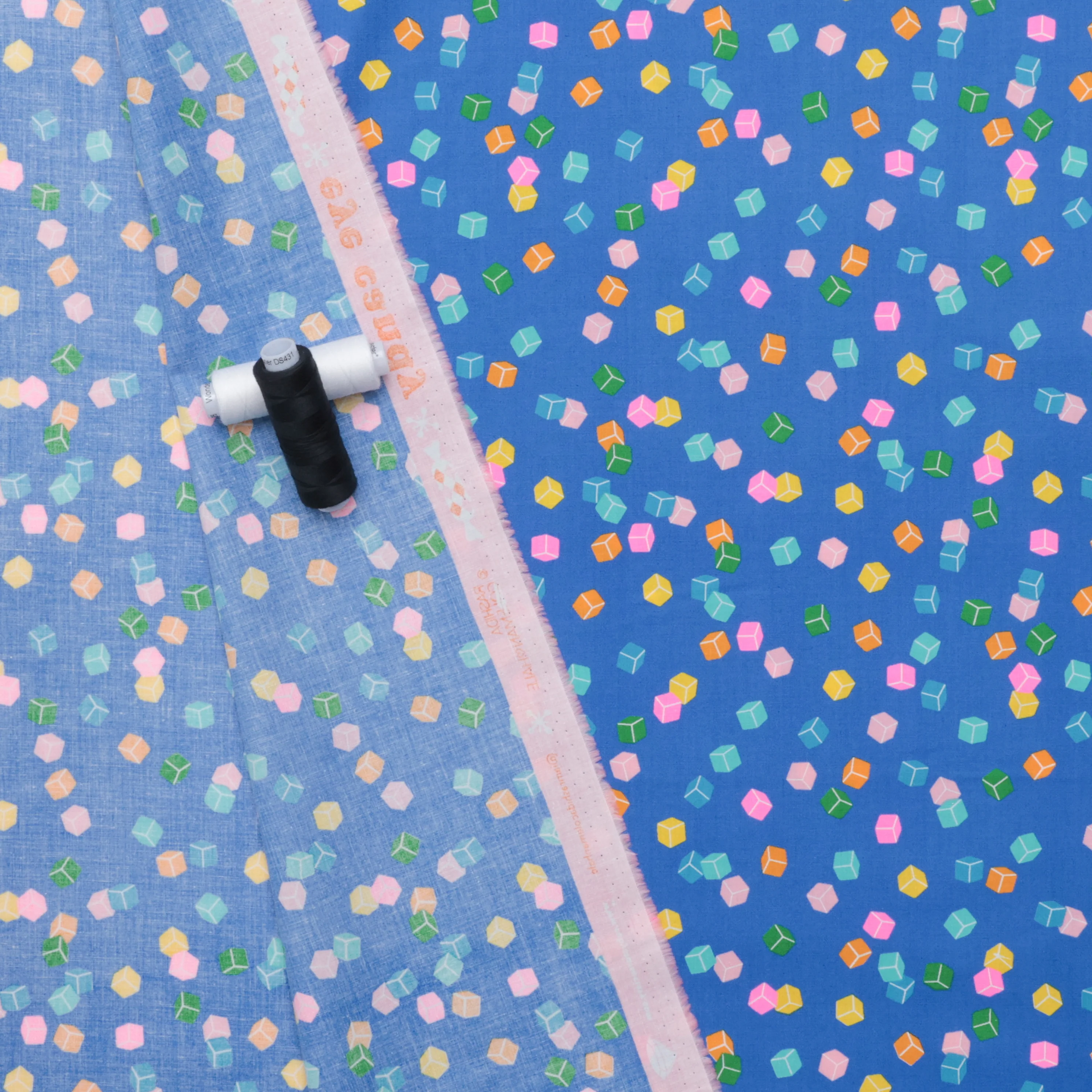 Ruby Star - Cotton - Eye Candy - Cuby - Blue Ribbon - Image 3