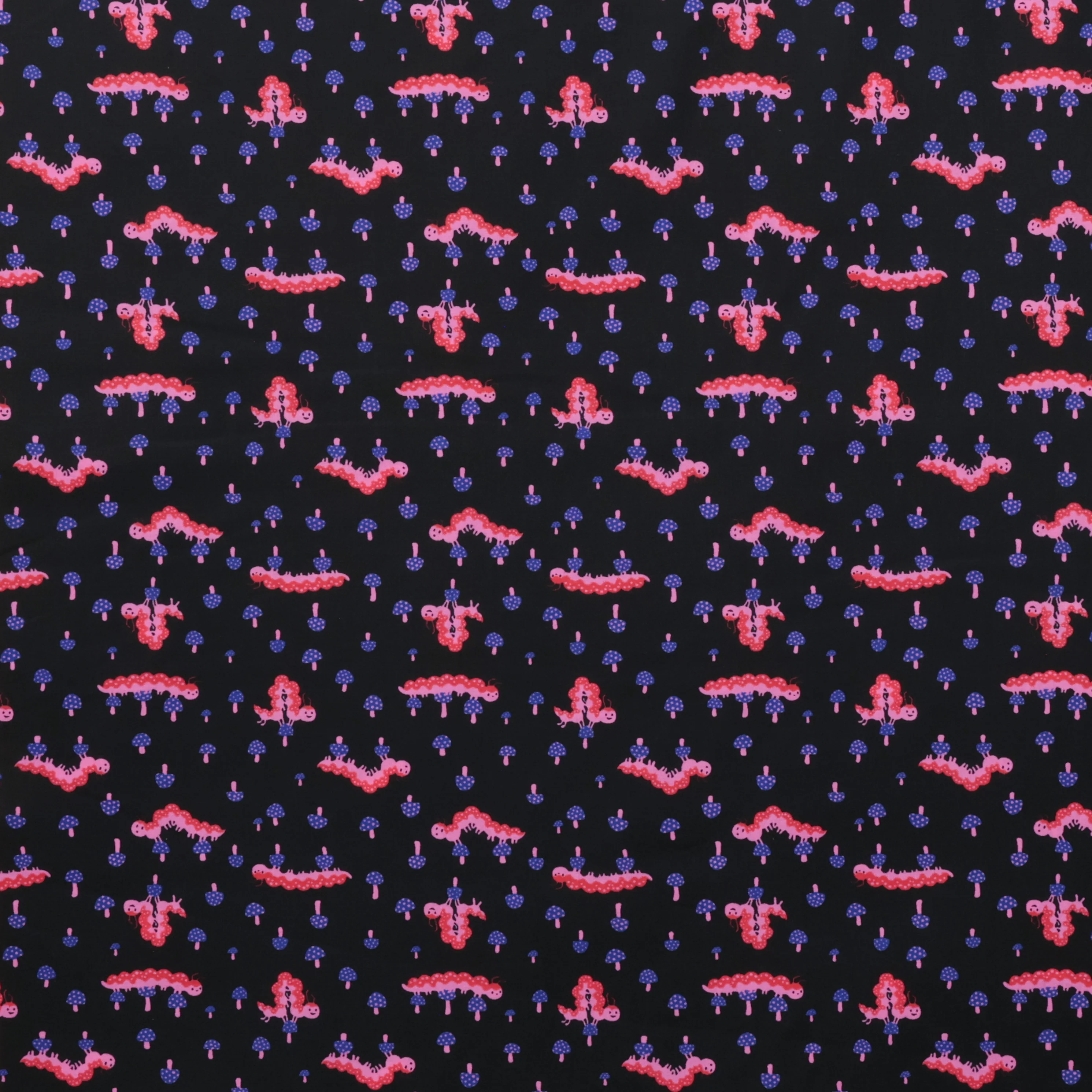 Ruby Star - Cotton - Hello Alice - Caterpillar - Black - Image 2