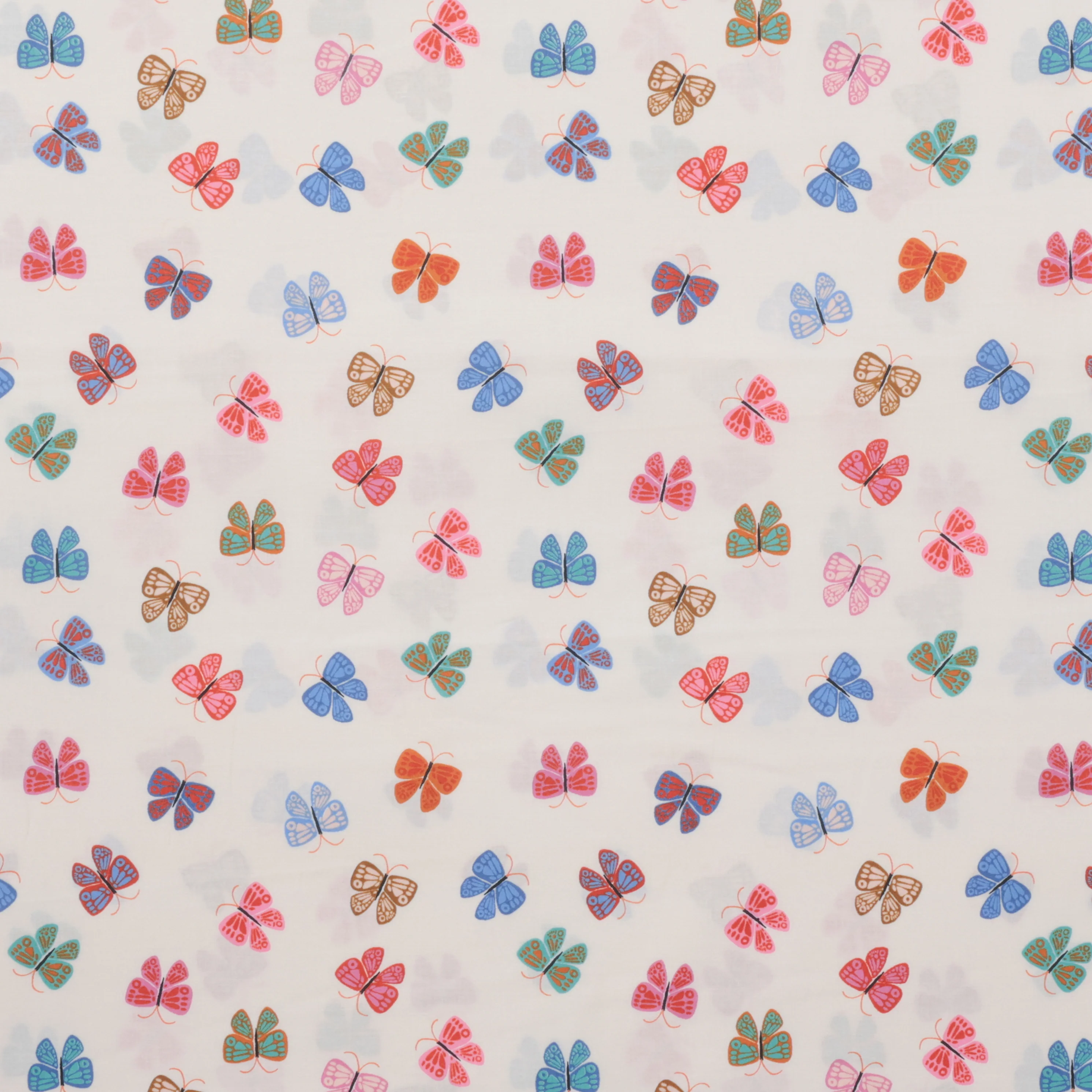 Ruby Star - Cotton - Ooh Lucky Lucky - Butterfly - Natural - Image 2